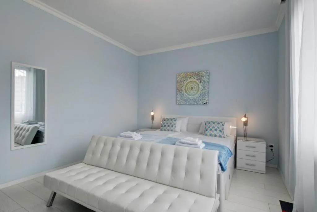 Bed in Camille Apartmanhouse