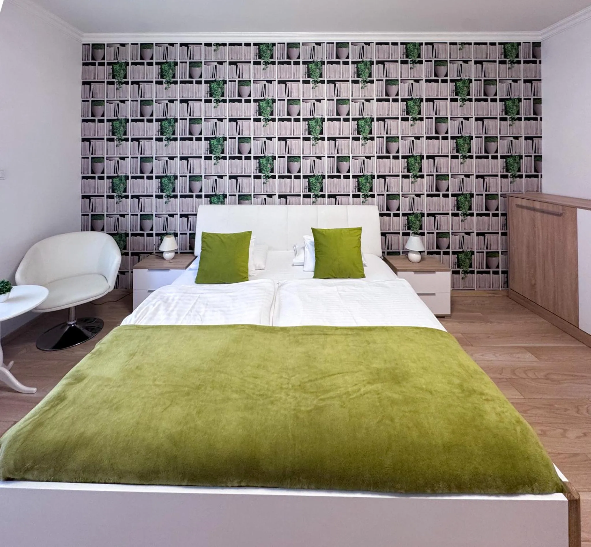 Bed in Camille Apartmanhouse