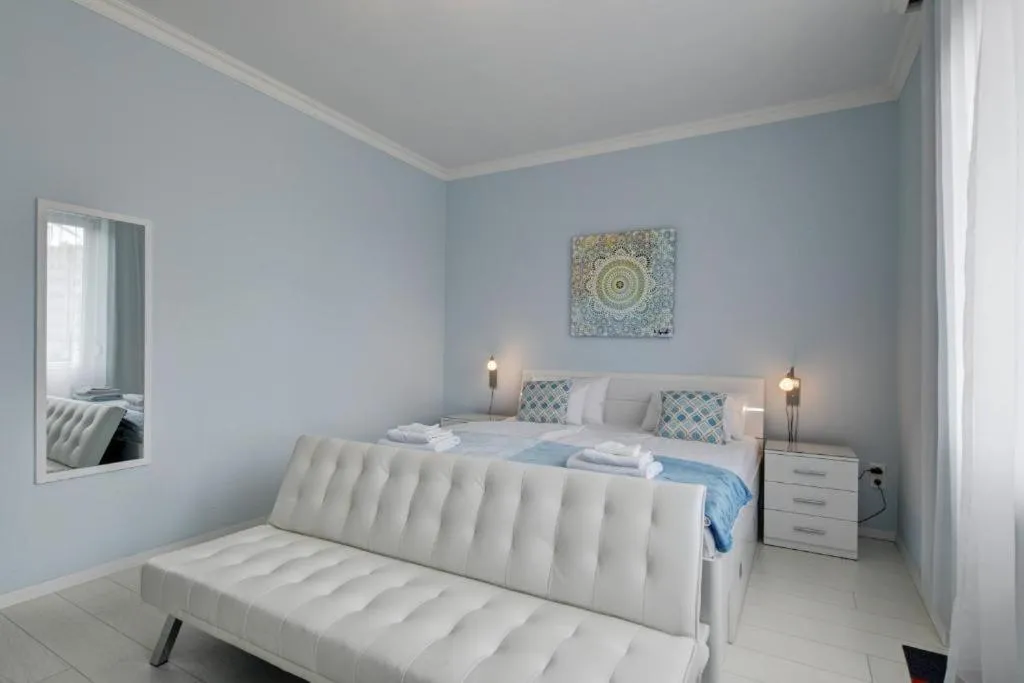 Bed in Camille Apartmanhouse