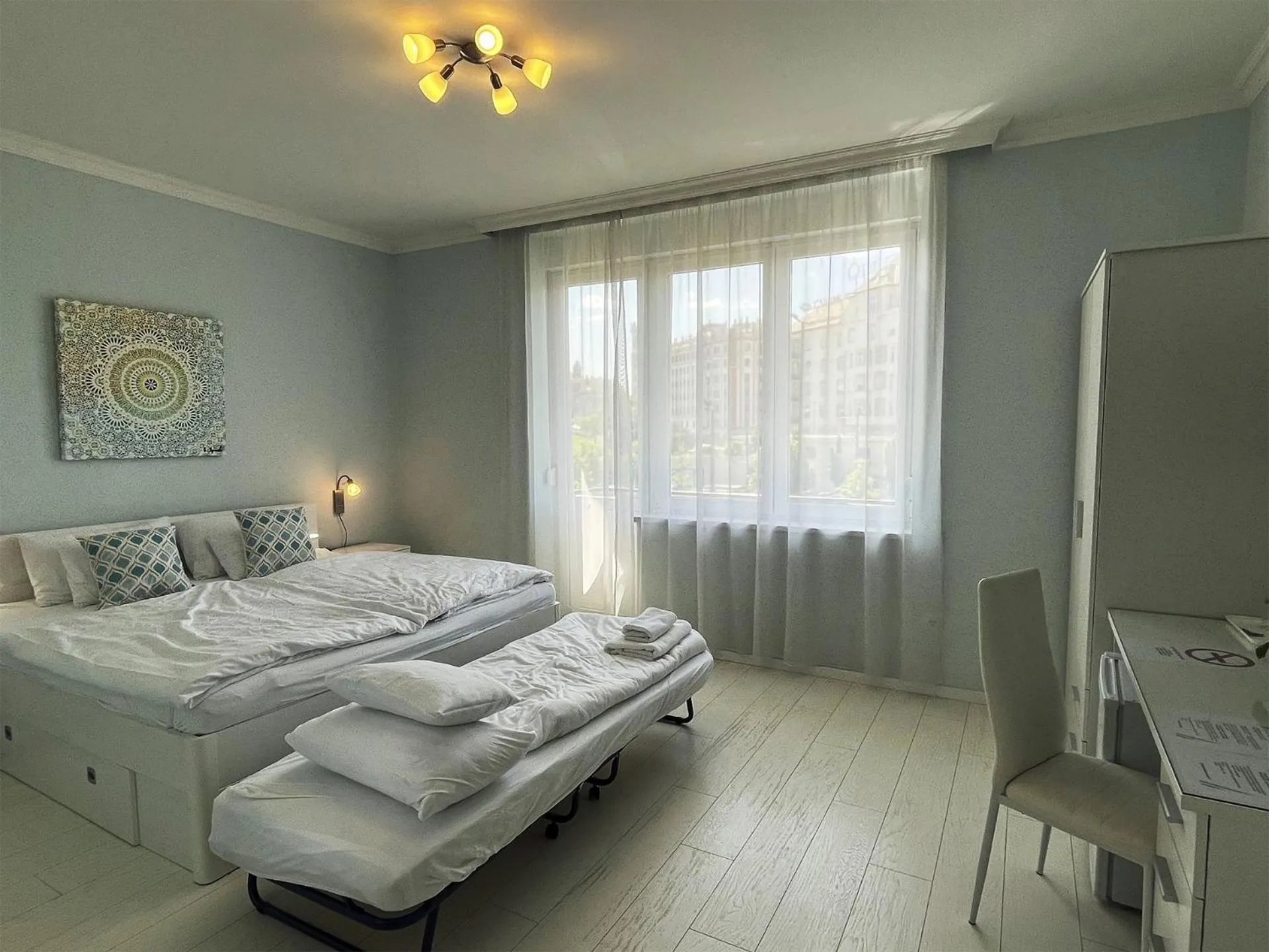 Bed in Camille Apartmanhouse