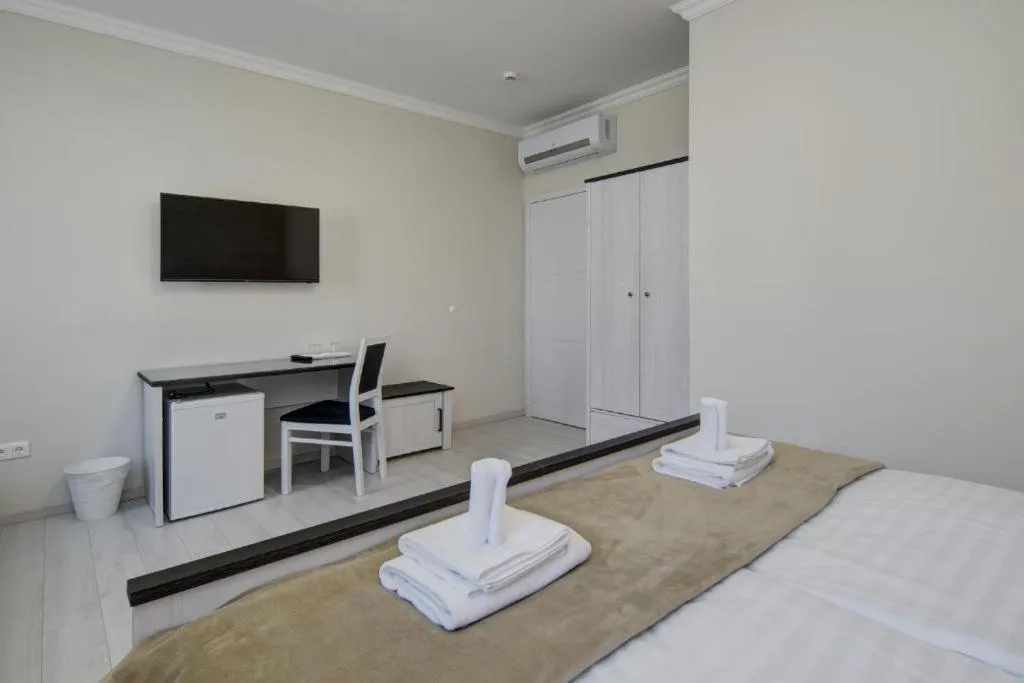 Bed in Camille Apartmanhouse