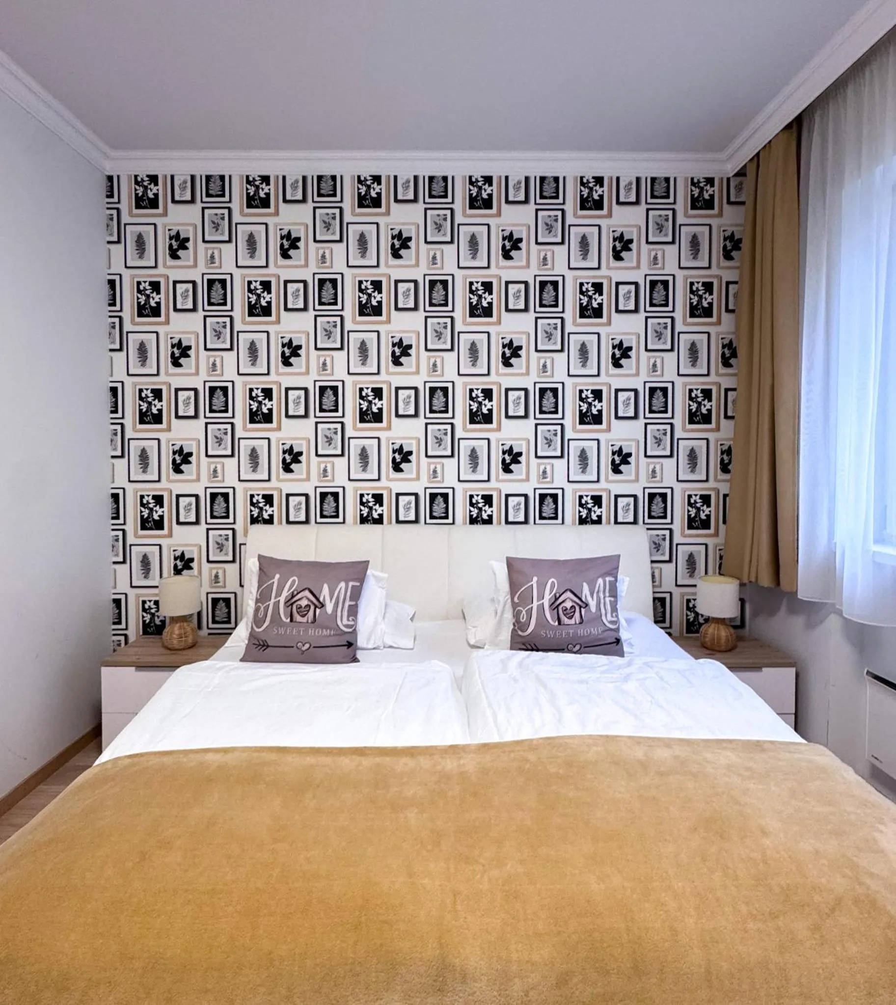 Bed in Camille Apartmanhouse