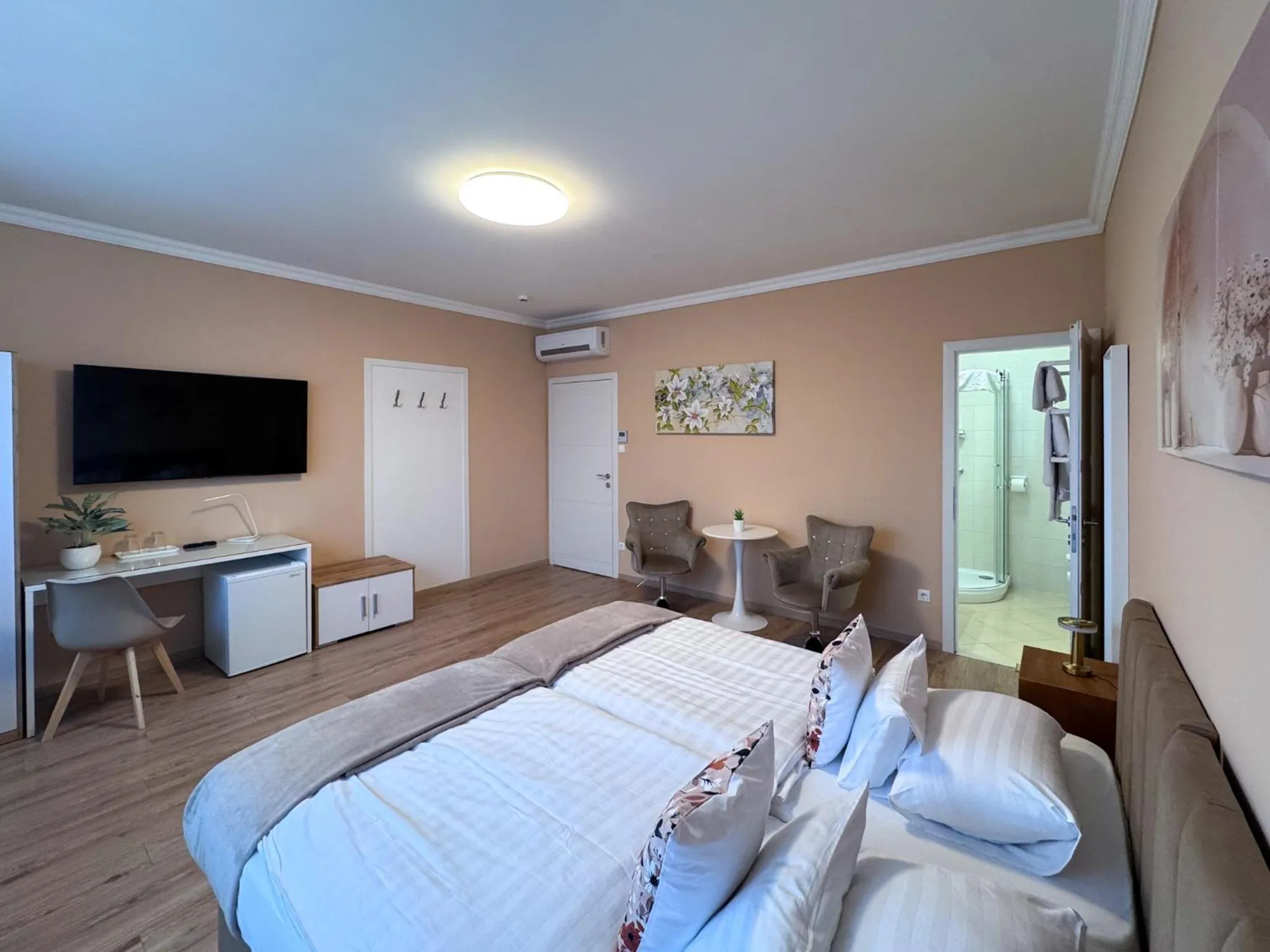 Bed in Camille Apartmanhouse