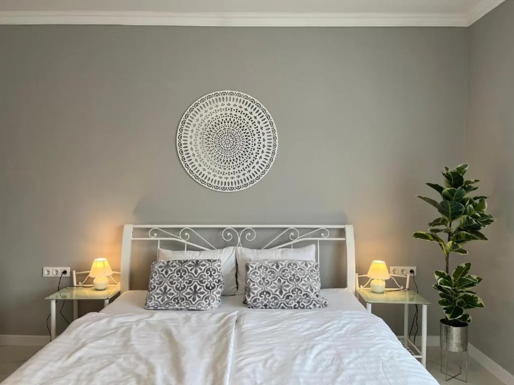 Bed in Camille Apartmanhouse