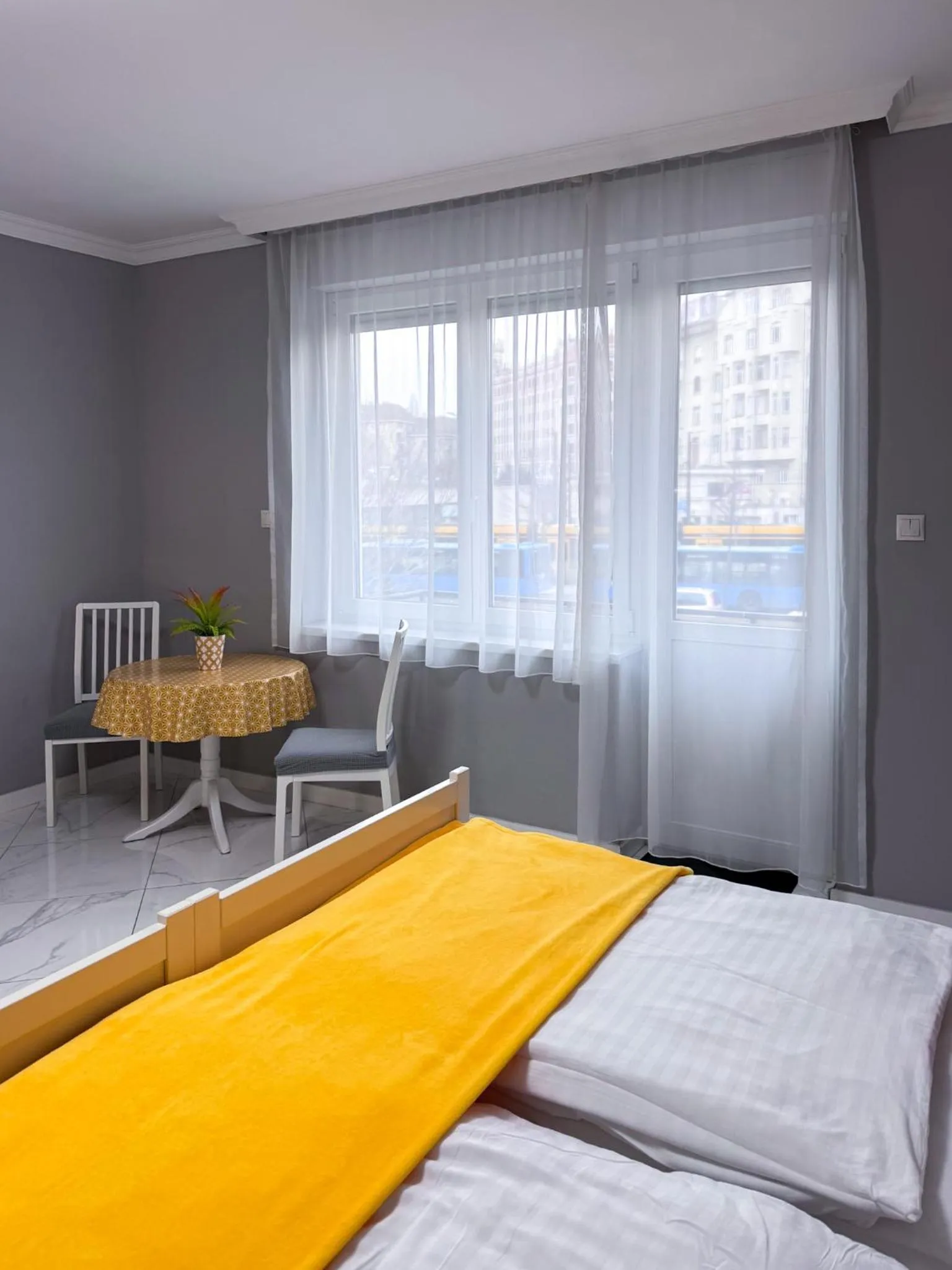 Bed in Camille Apartmanhouse