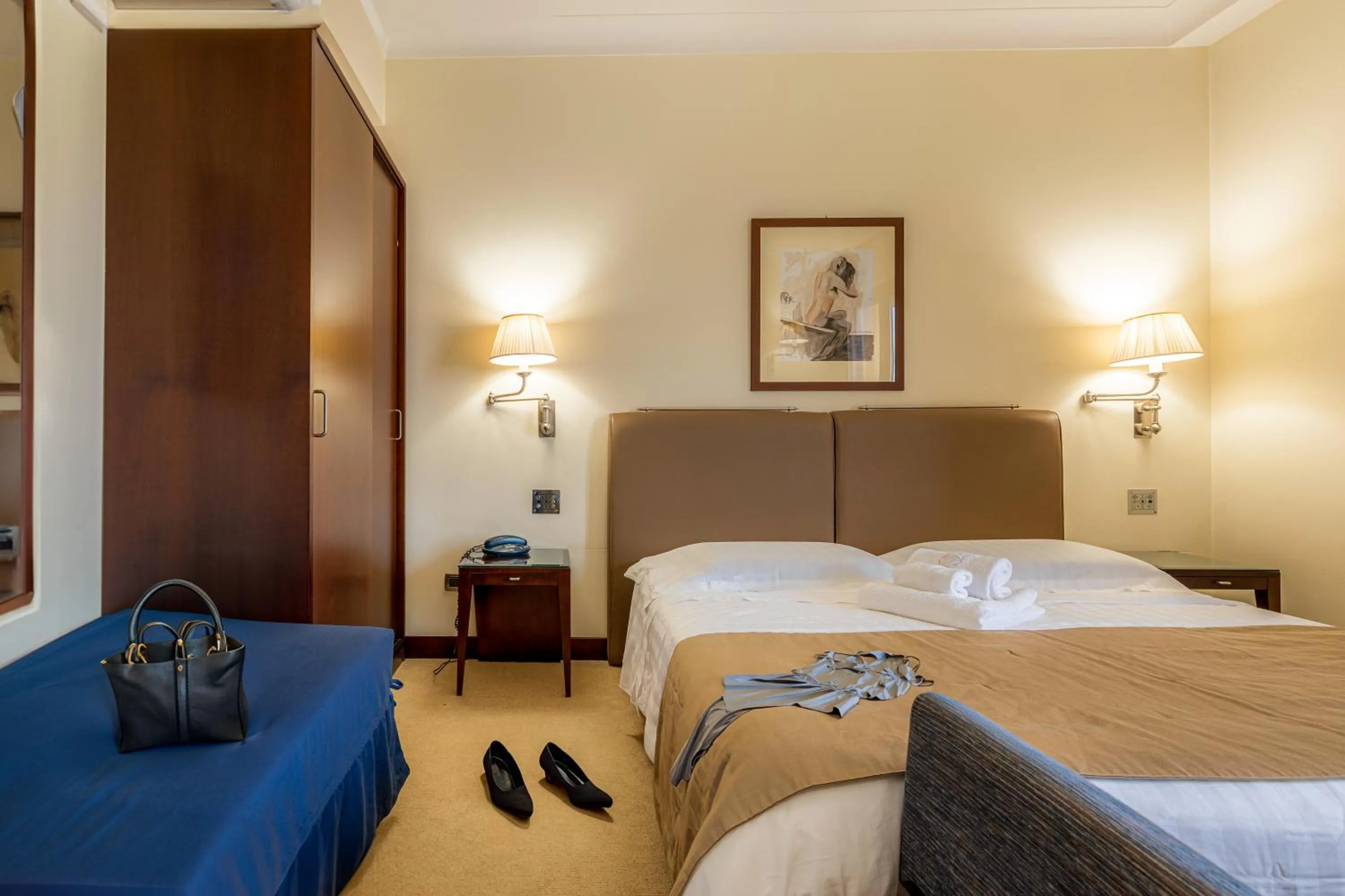 Bedroom, Bed in Hotel Cala Del Porto