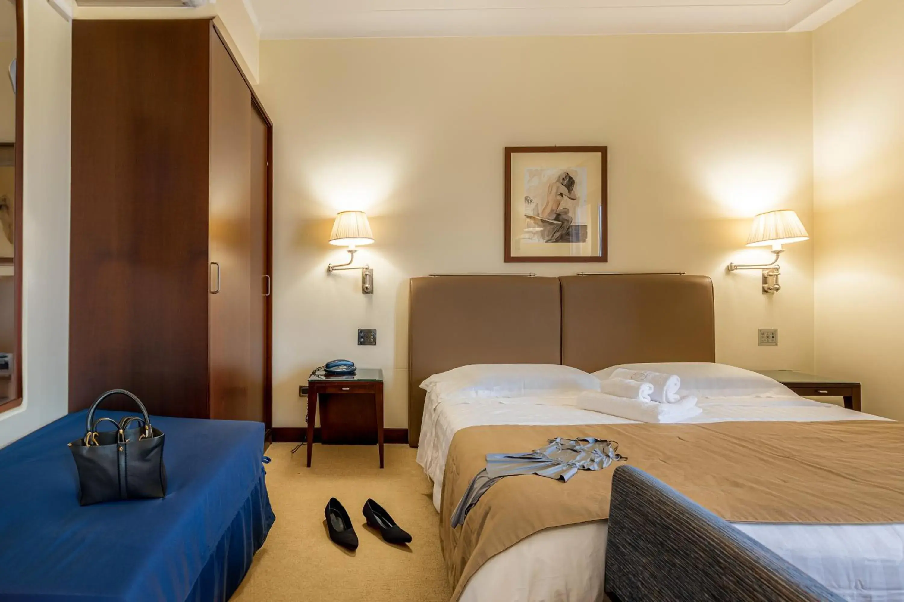 Bedroom, Bed in Hotel Cala Del Porto Bedroom, Bed in Hotel Cala Del Porto