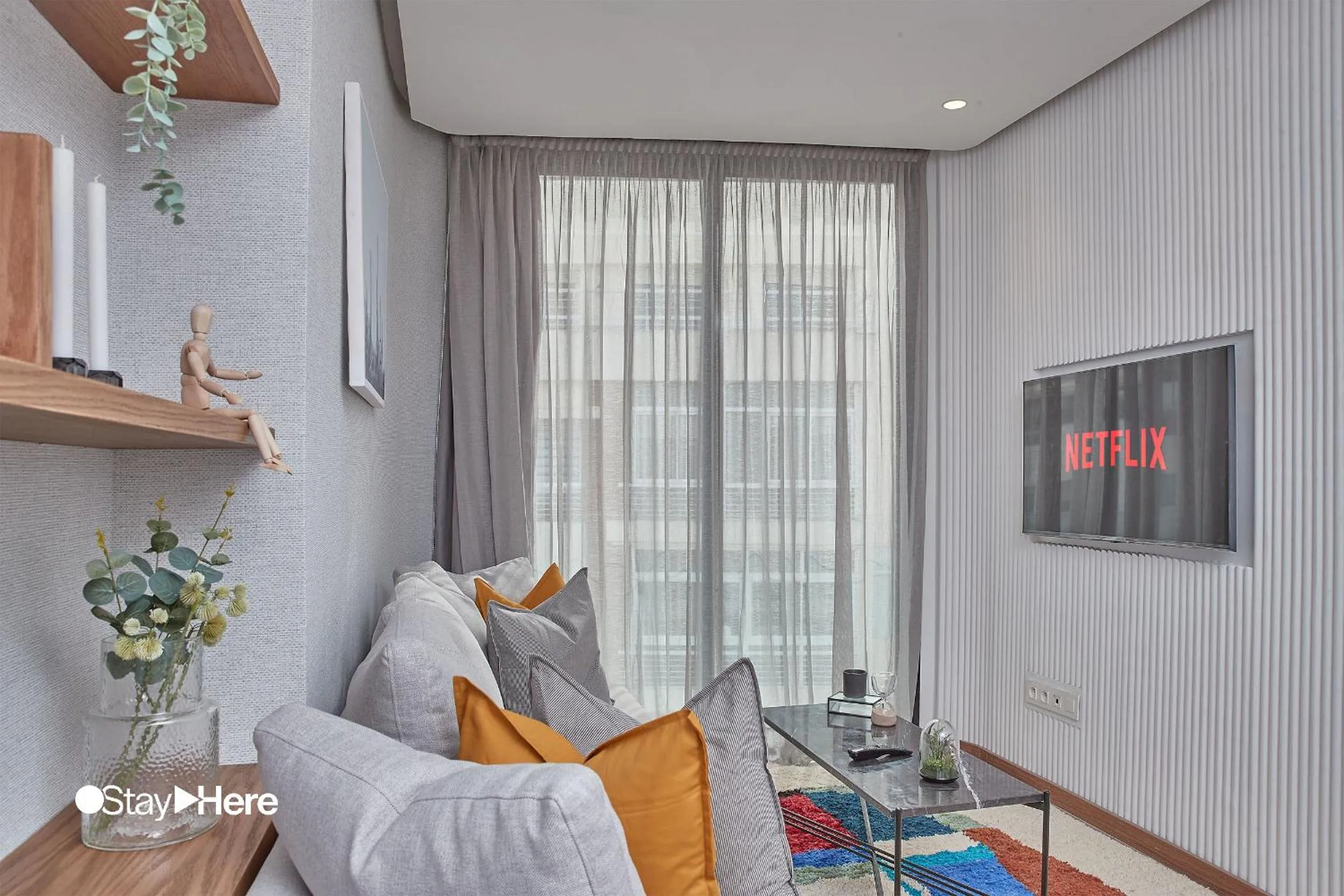 TV and multimedia in Stayhere Casablanca - Palmier - Executive Residence