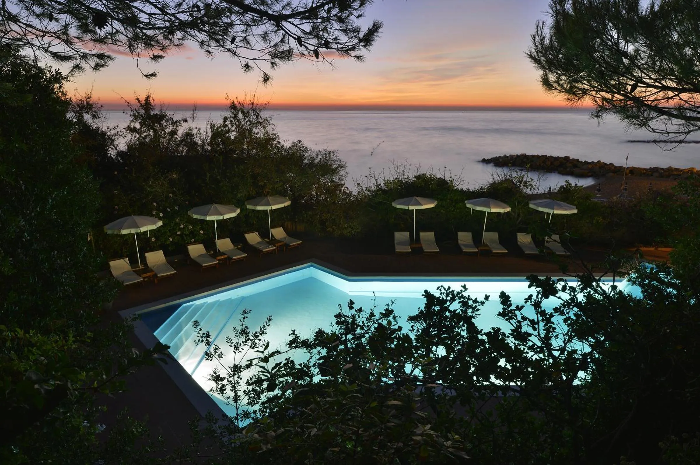 Swimming pool in Palazzo Belmonte