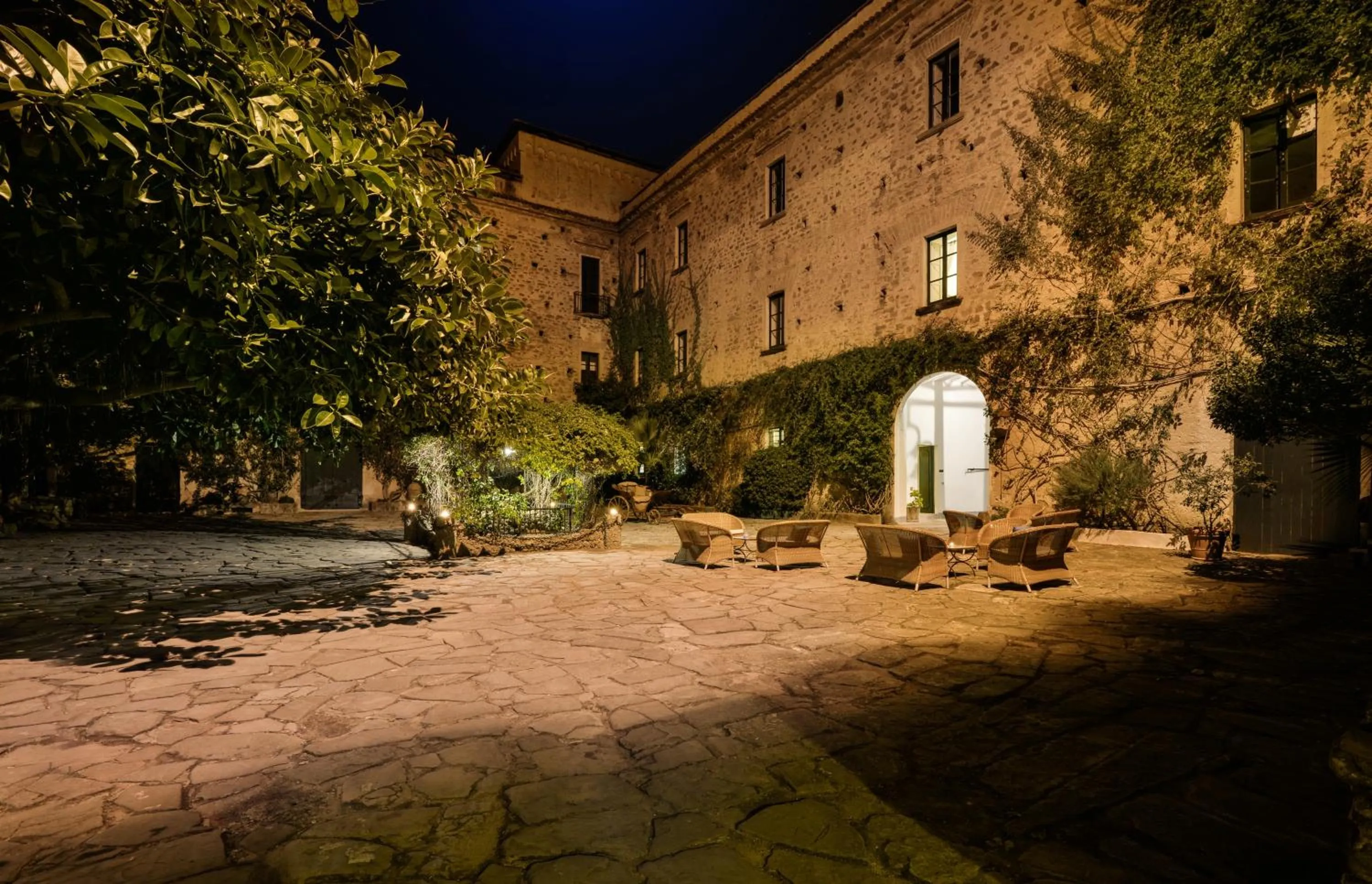 Lobby or reception in Palazzo Belmonte