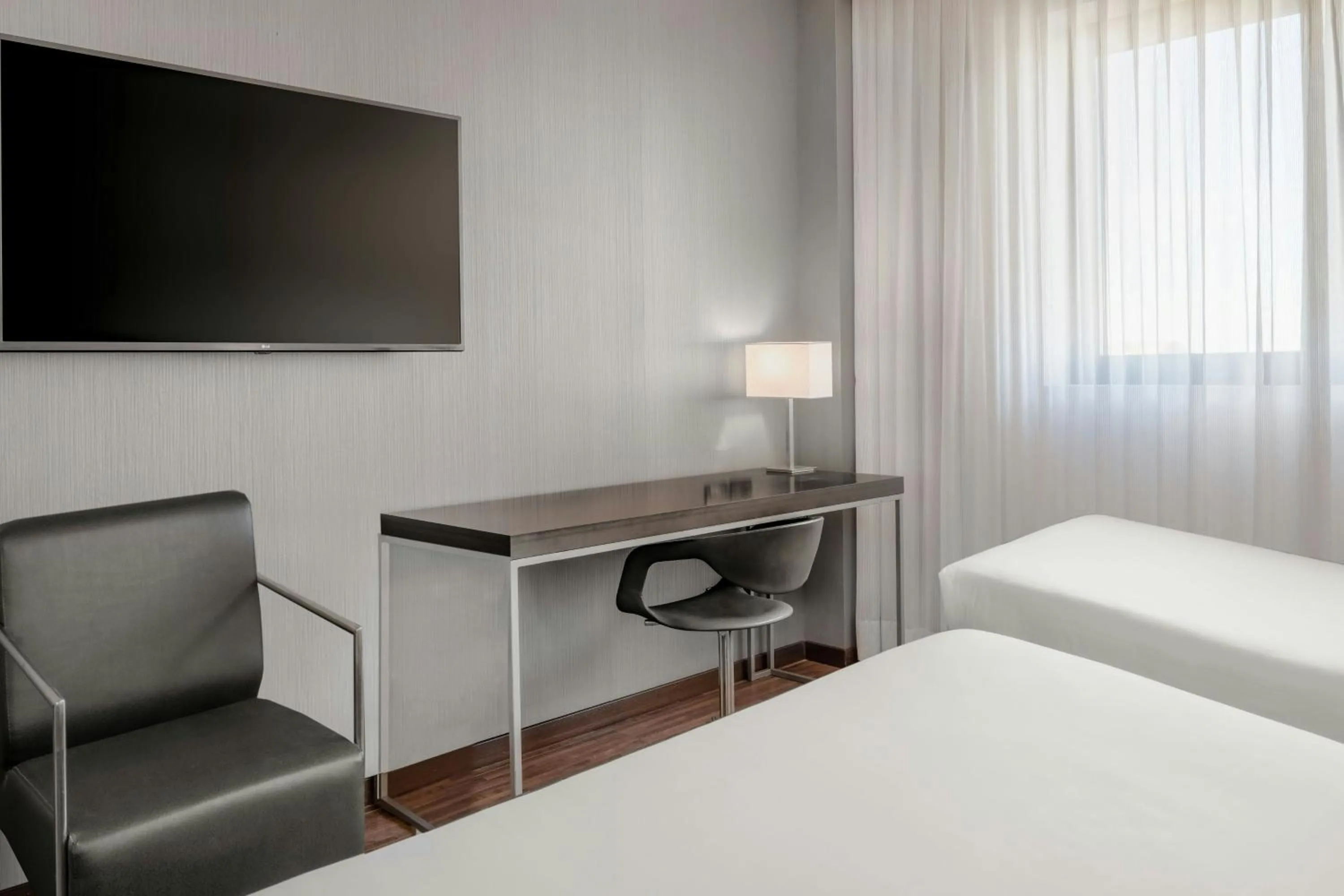 Photo of the whole room, Bed in AC Hotel by Marriott Pisa