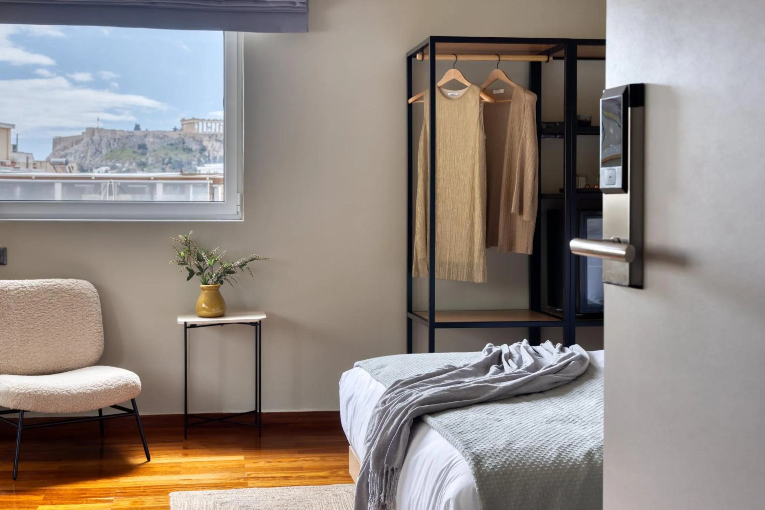 Bed in Arcade Hotel Athens