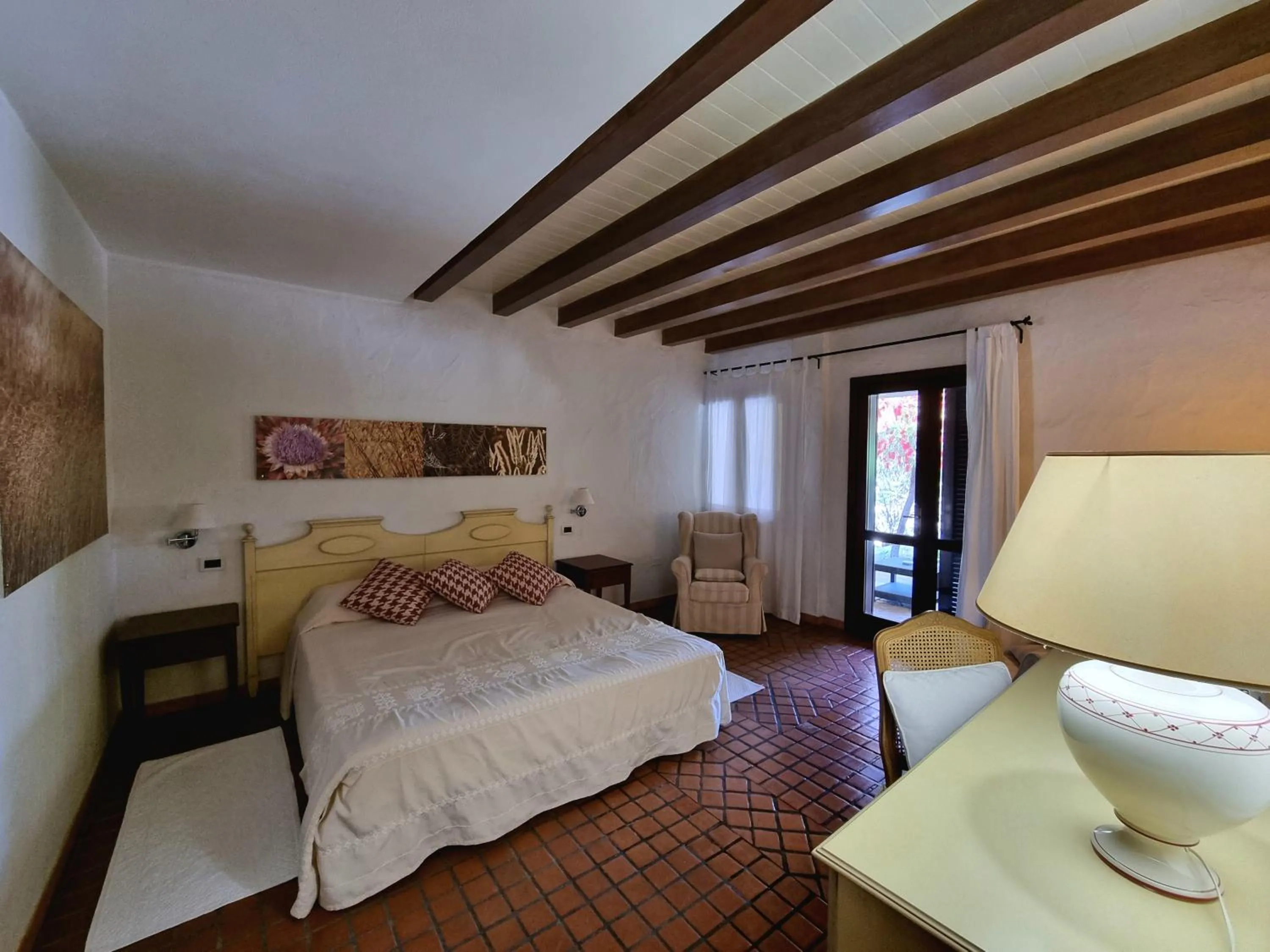 Bedroom, Bed in Is Benas Country Lodge