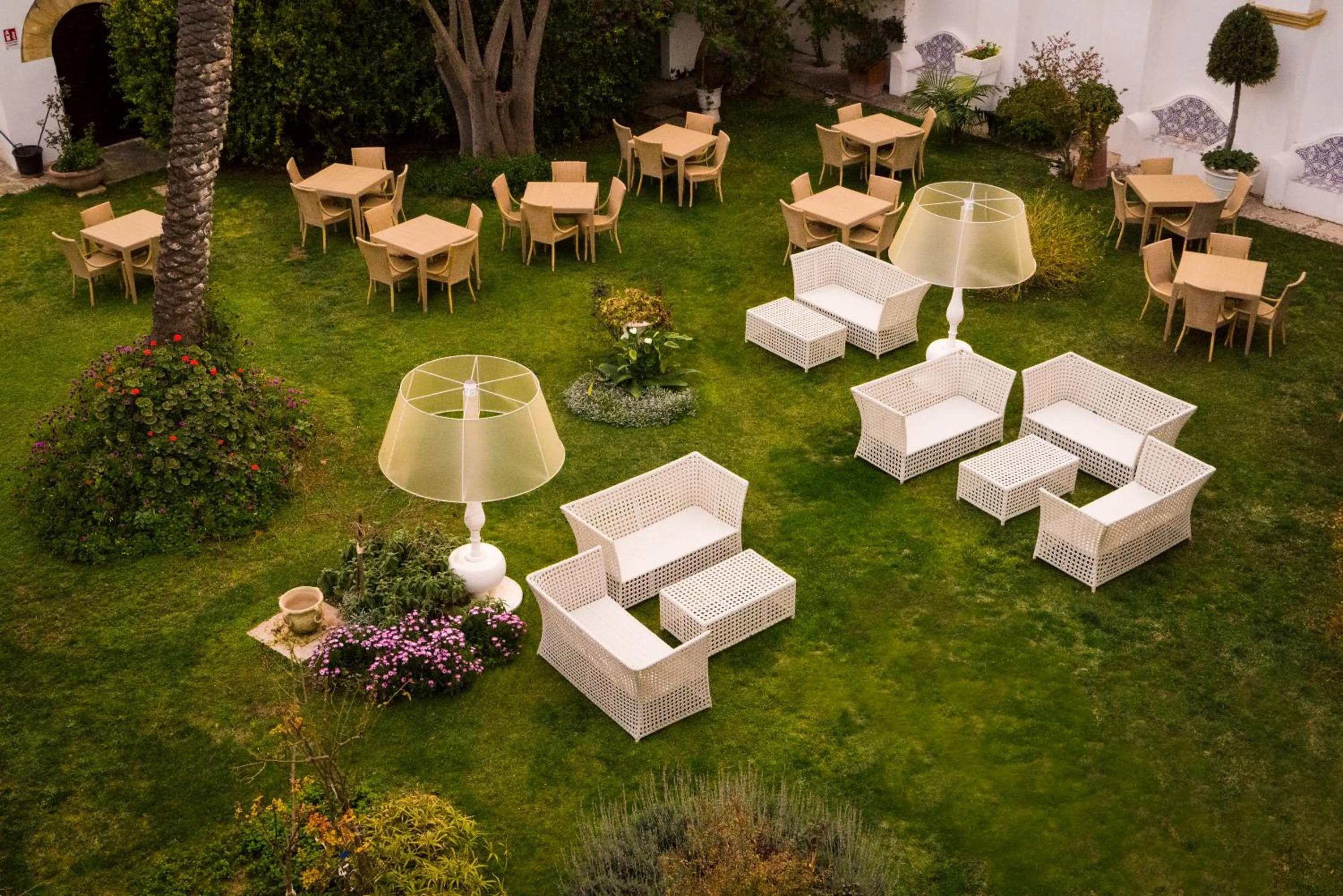 Garden in Hotel Carmine