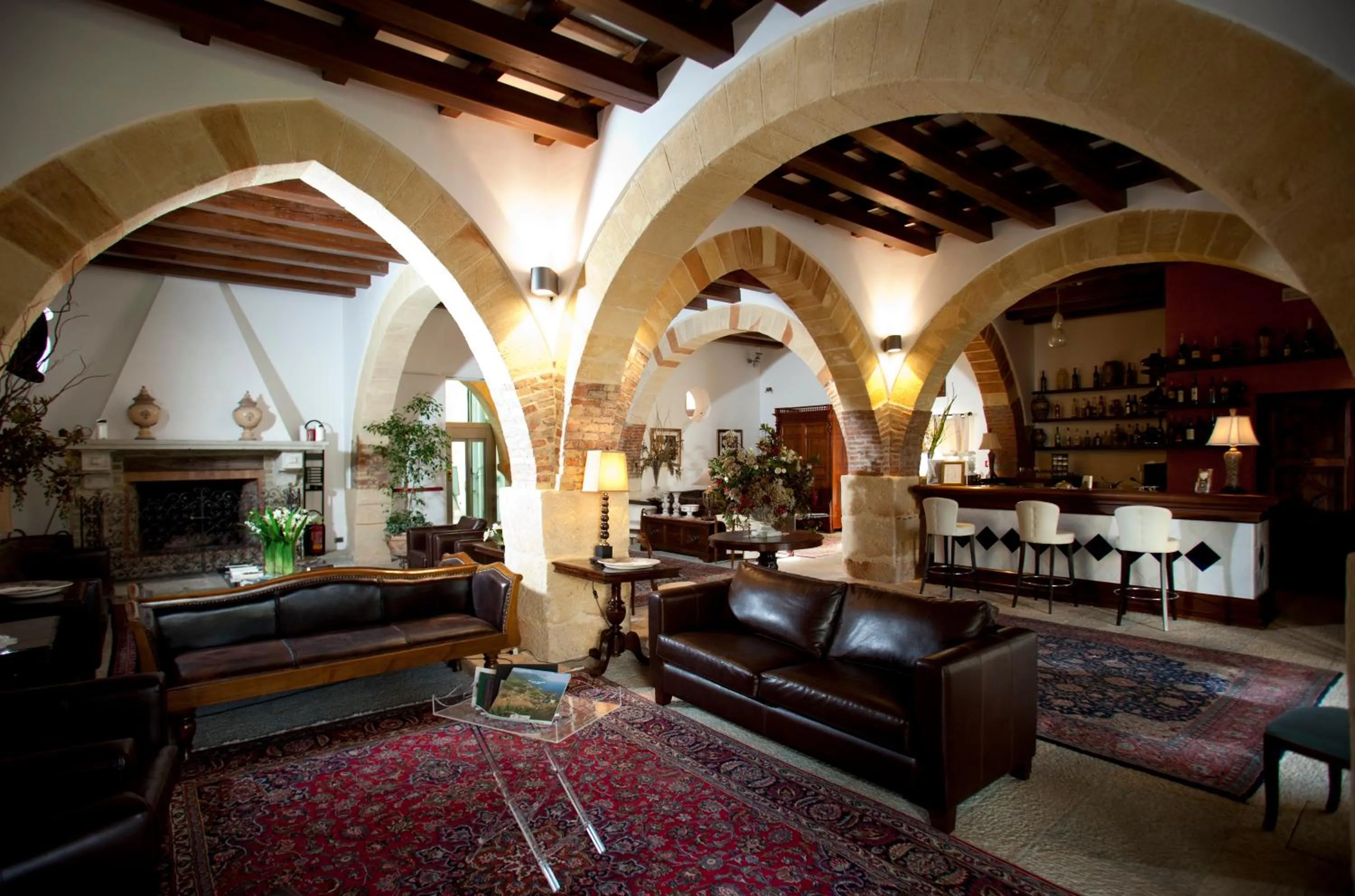 Lobby or reception in Hotel Carmine