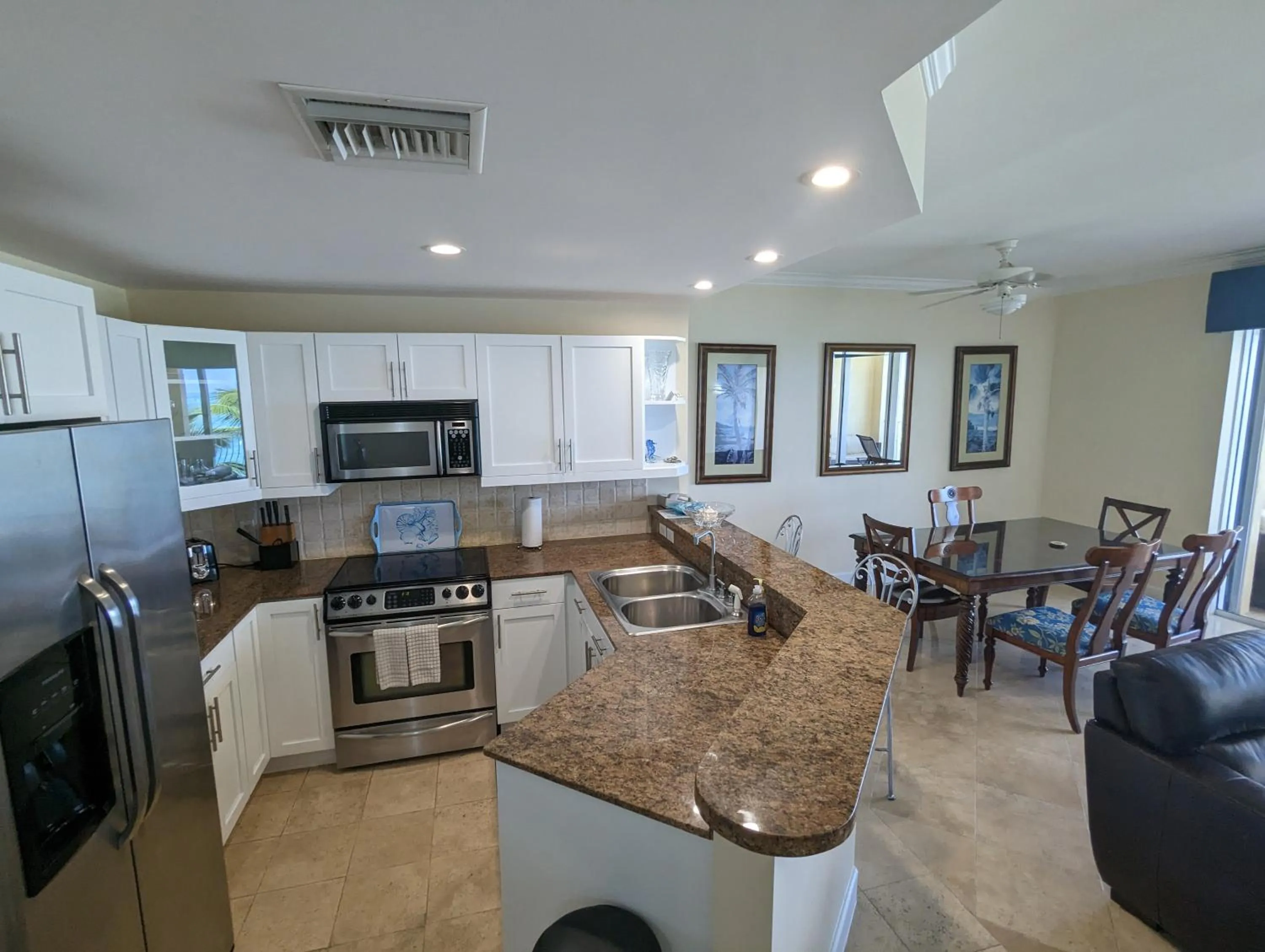 kitchen in Villa Renaissance Grace Bay