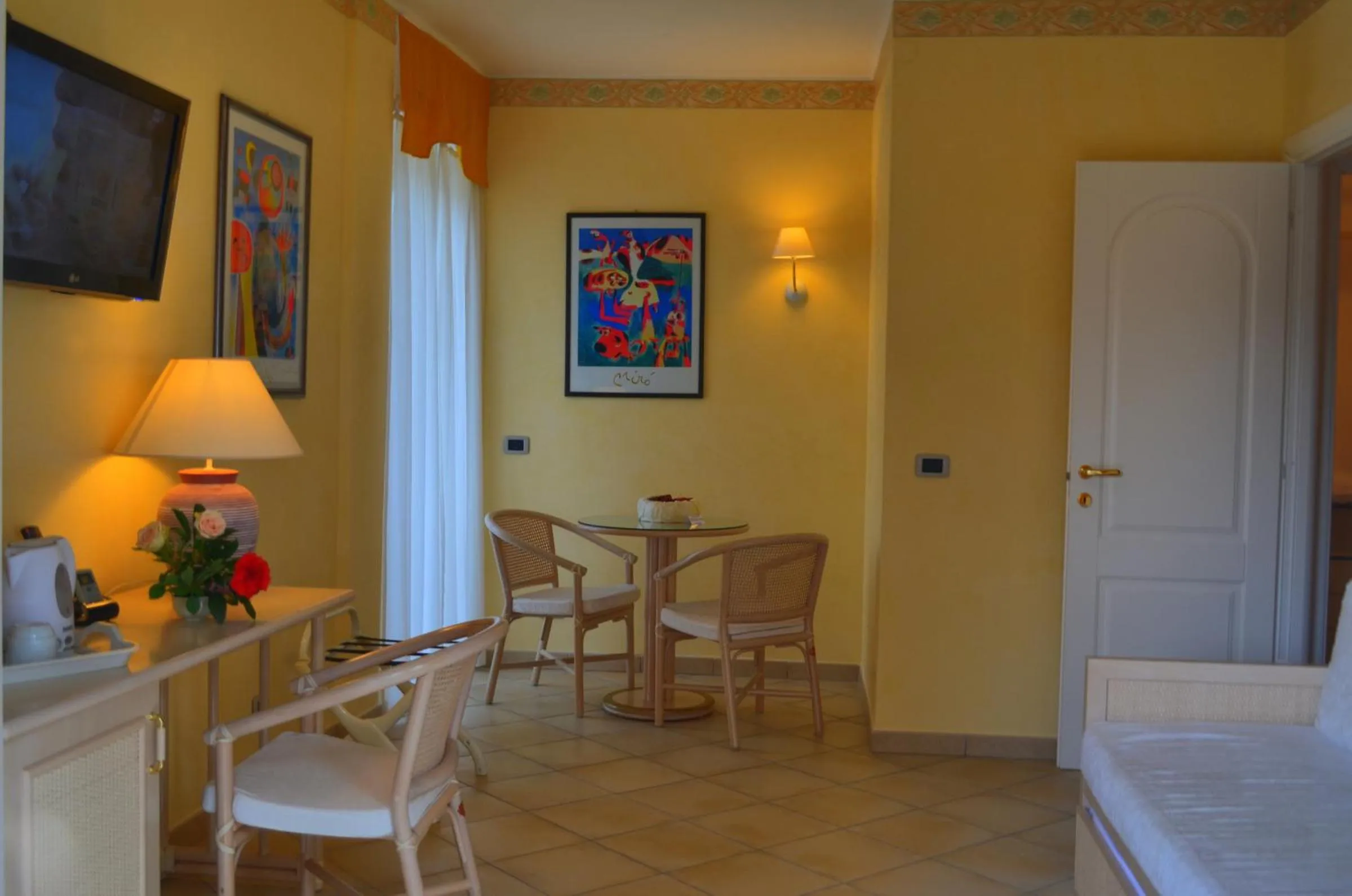 Living room in La Riserva di Castel d'Appio- Charme & Relax