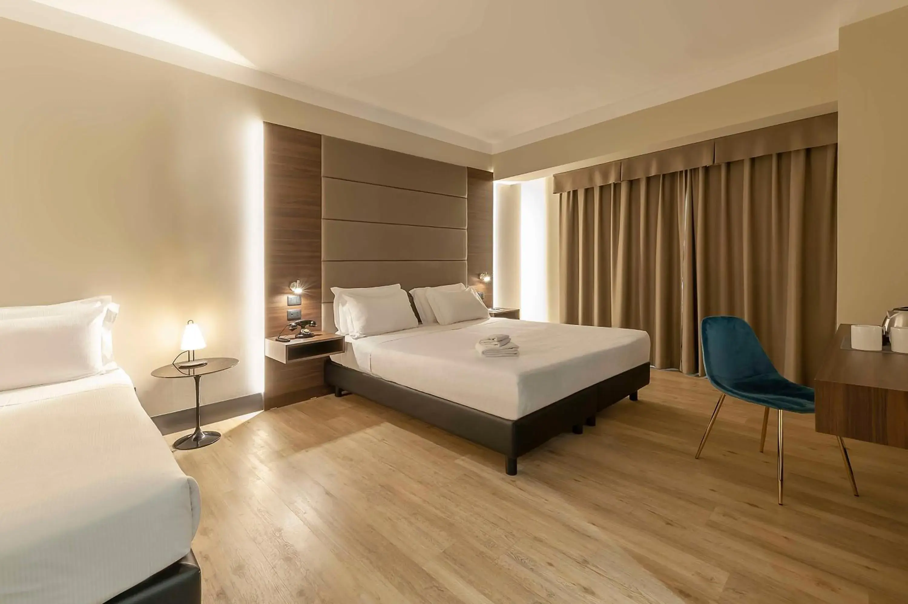 Bedroom, Bed in Best Western Hotel Quattrotorri Bedroom, Bed in Best Western Hotel Quattrotorri