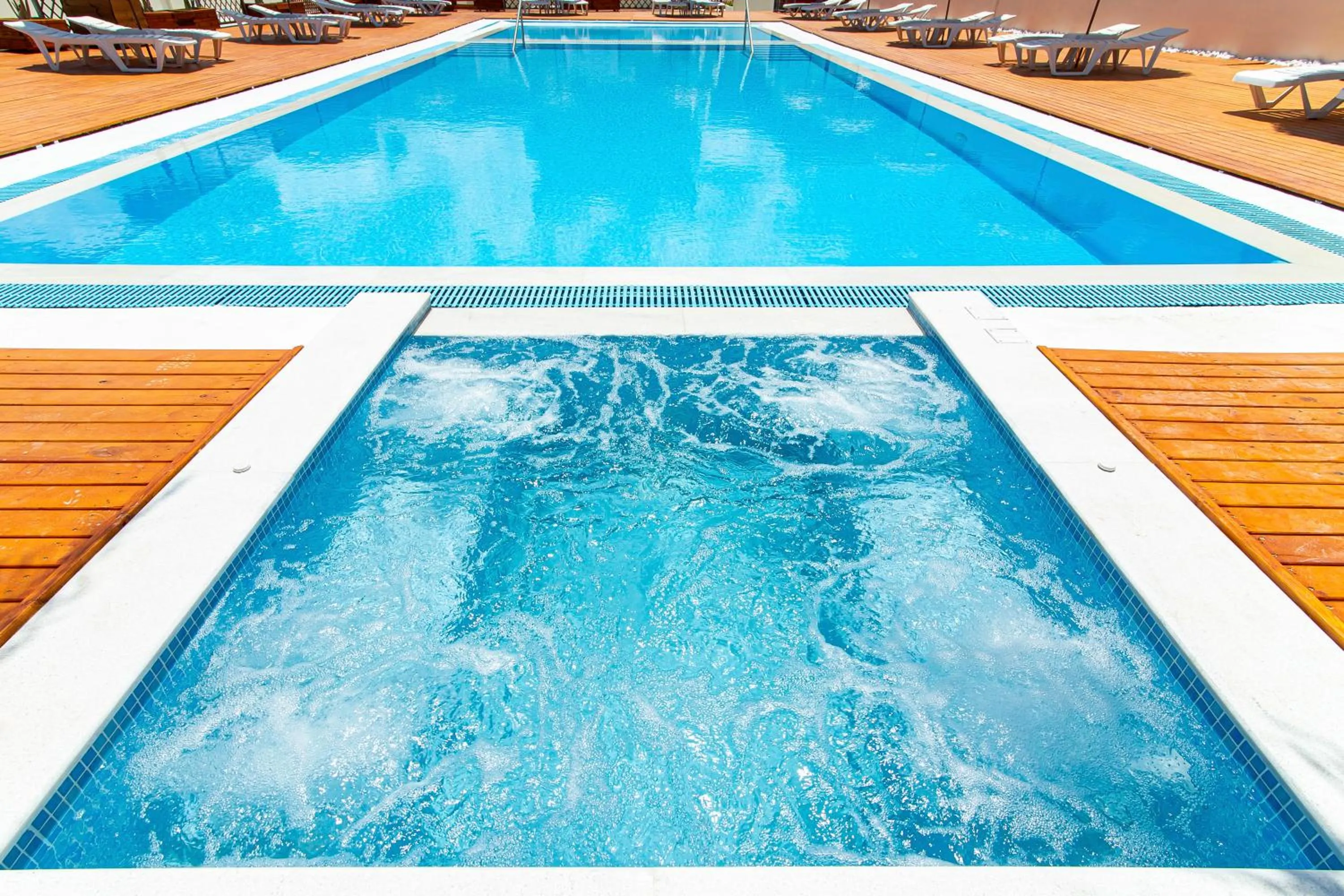 Swimming pool in Triton Hotel