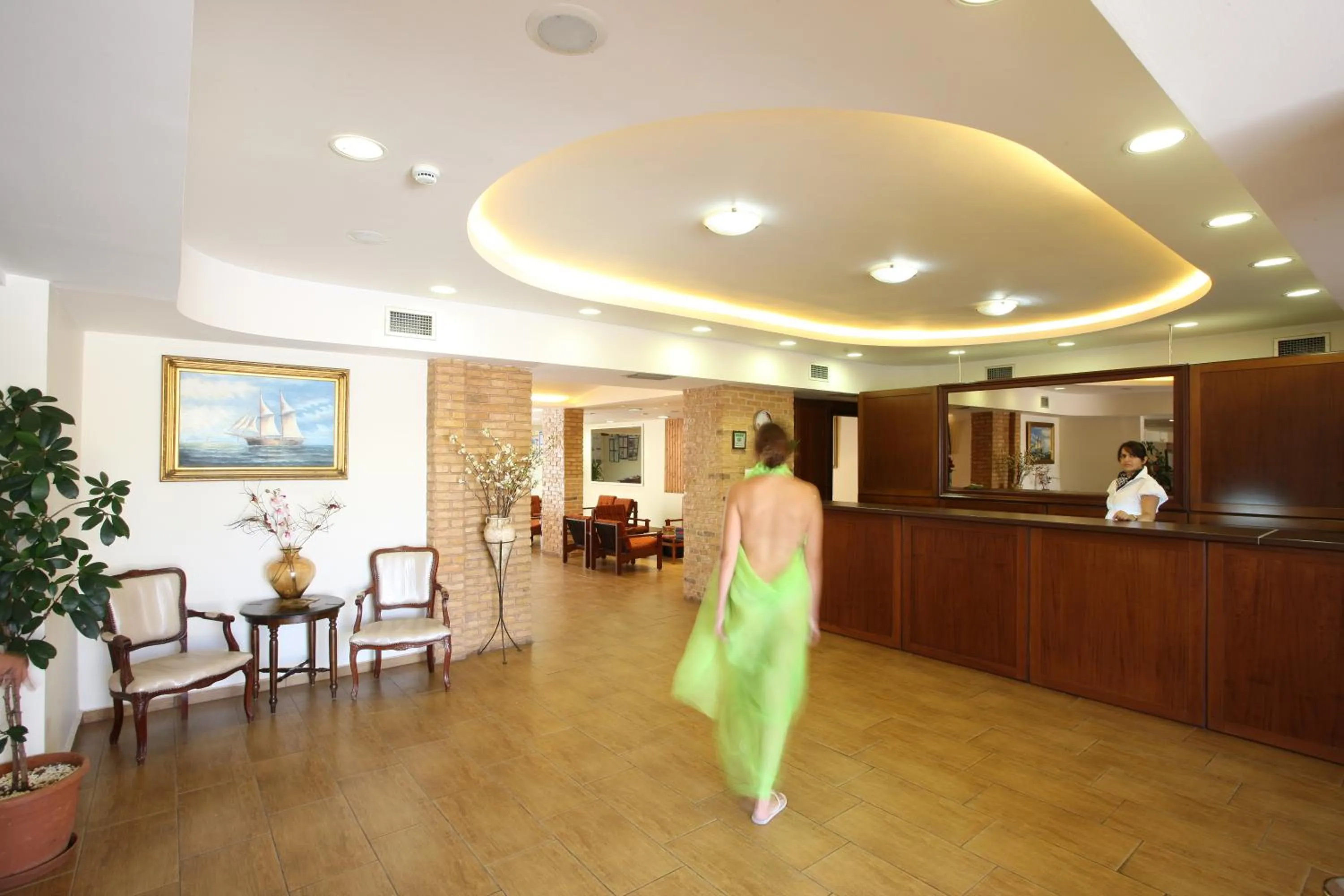 Lobby or reception in Triton Hotel