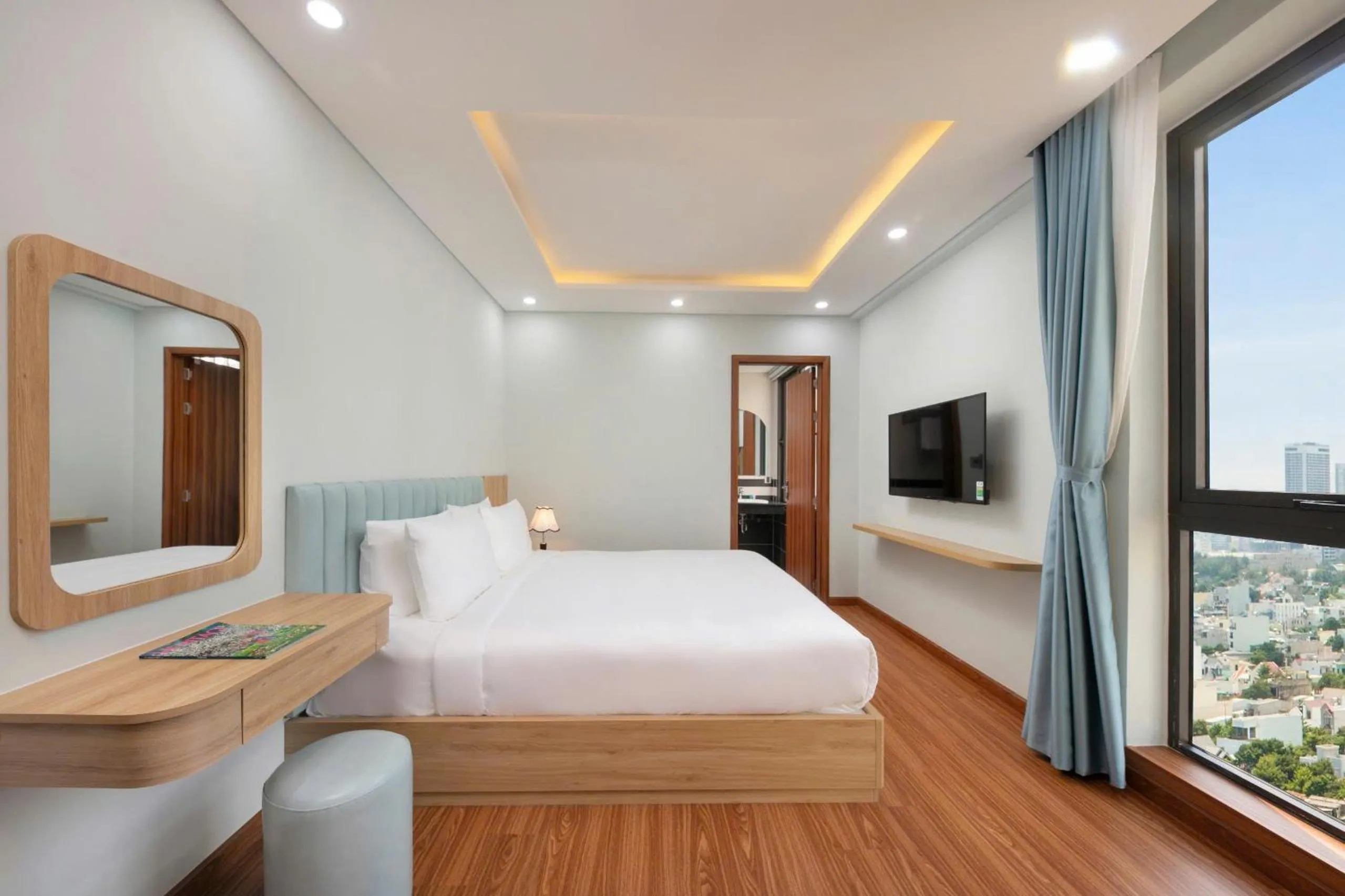 Bed in Hummer Hotel & Apartment Da Nang Beach