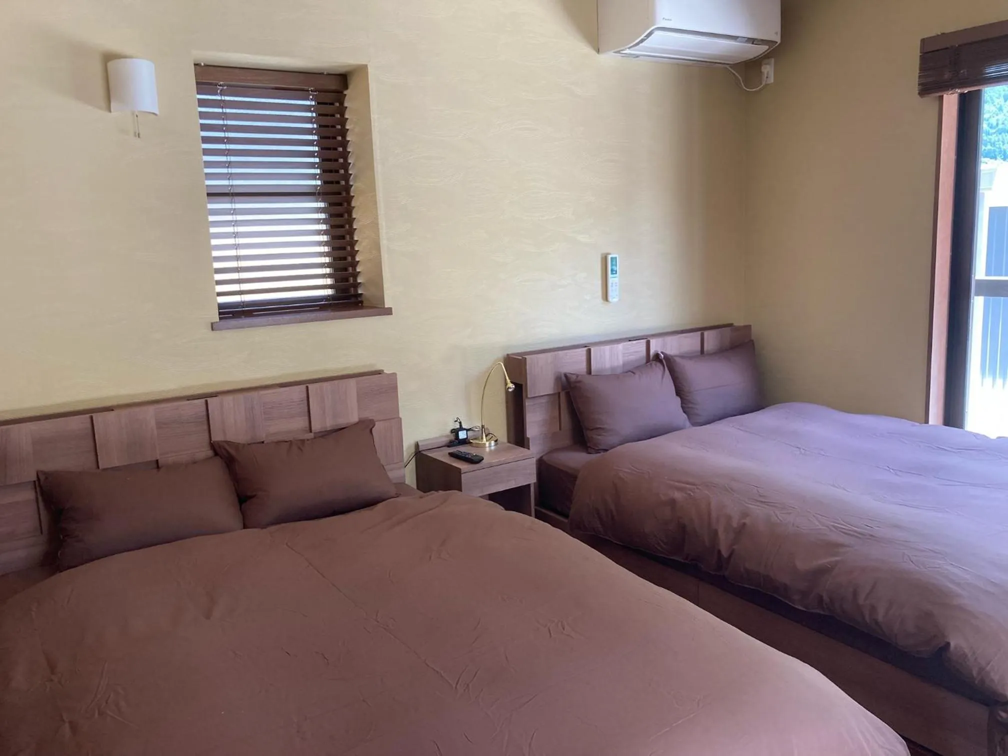 Bed in YUFUIN YUKI-AN