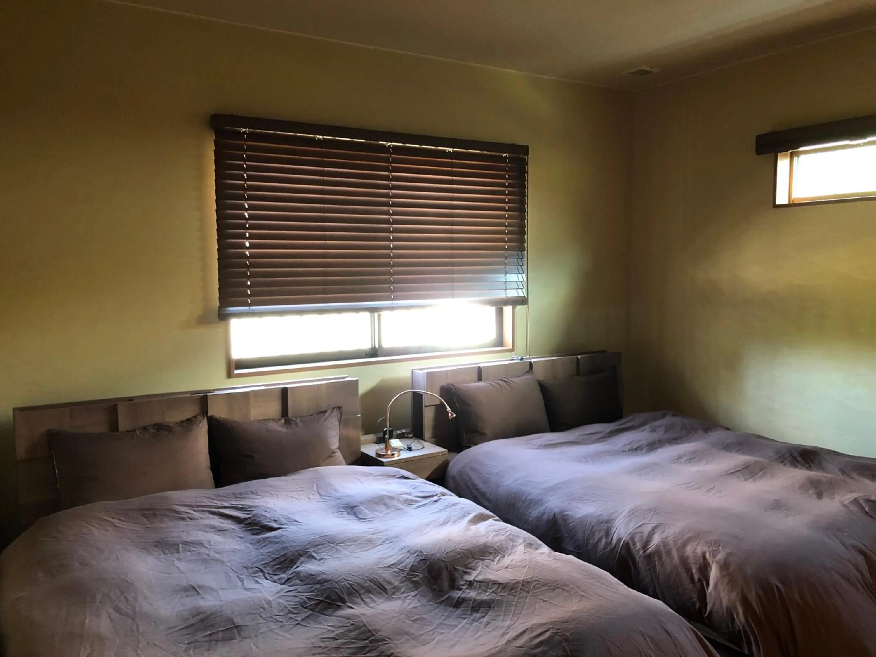 Bed in YUFUIN YUKI-AN