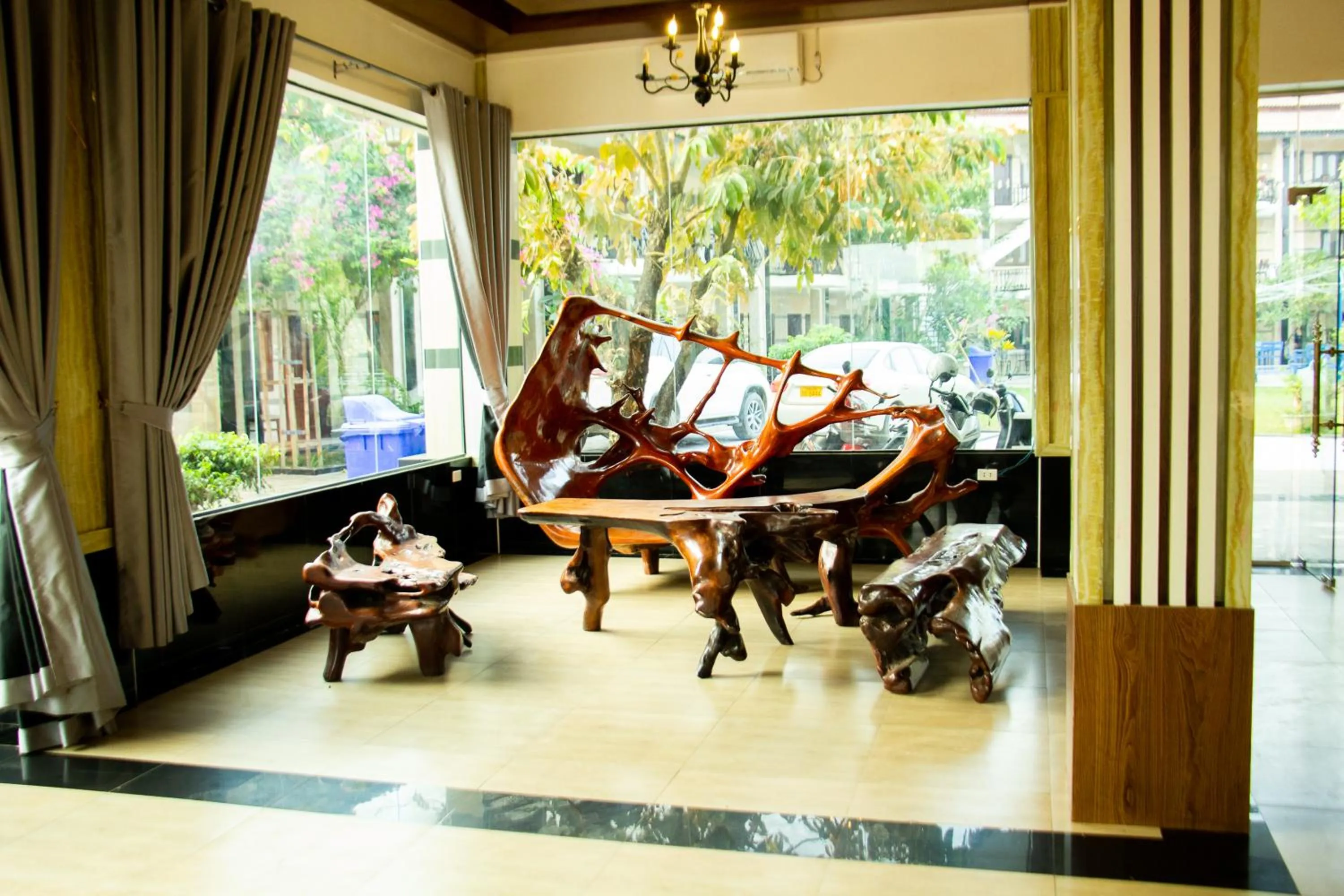 Property building in Vang Vieng Diamond Resort