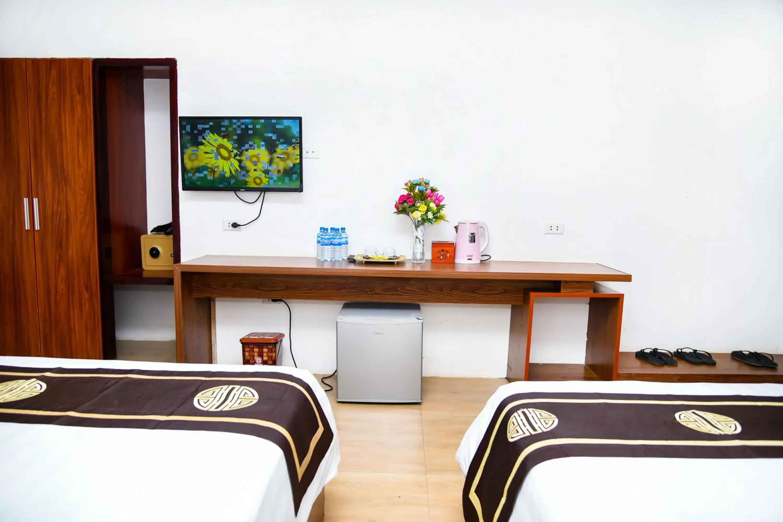 Bed in Vang Vieng Diamond Resort Bed in Vang Vieng Diamond Resort