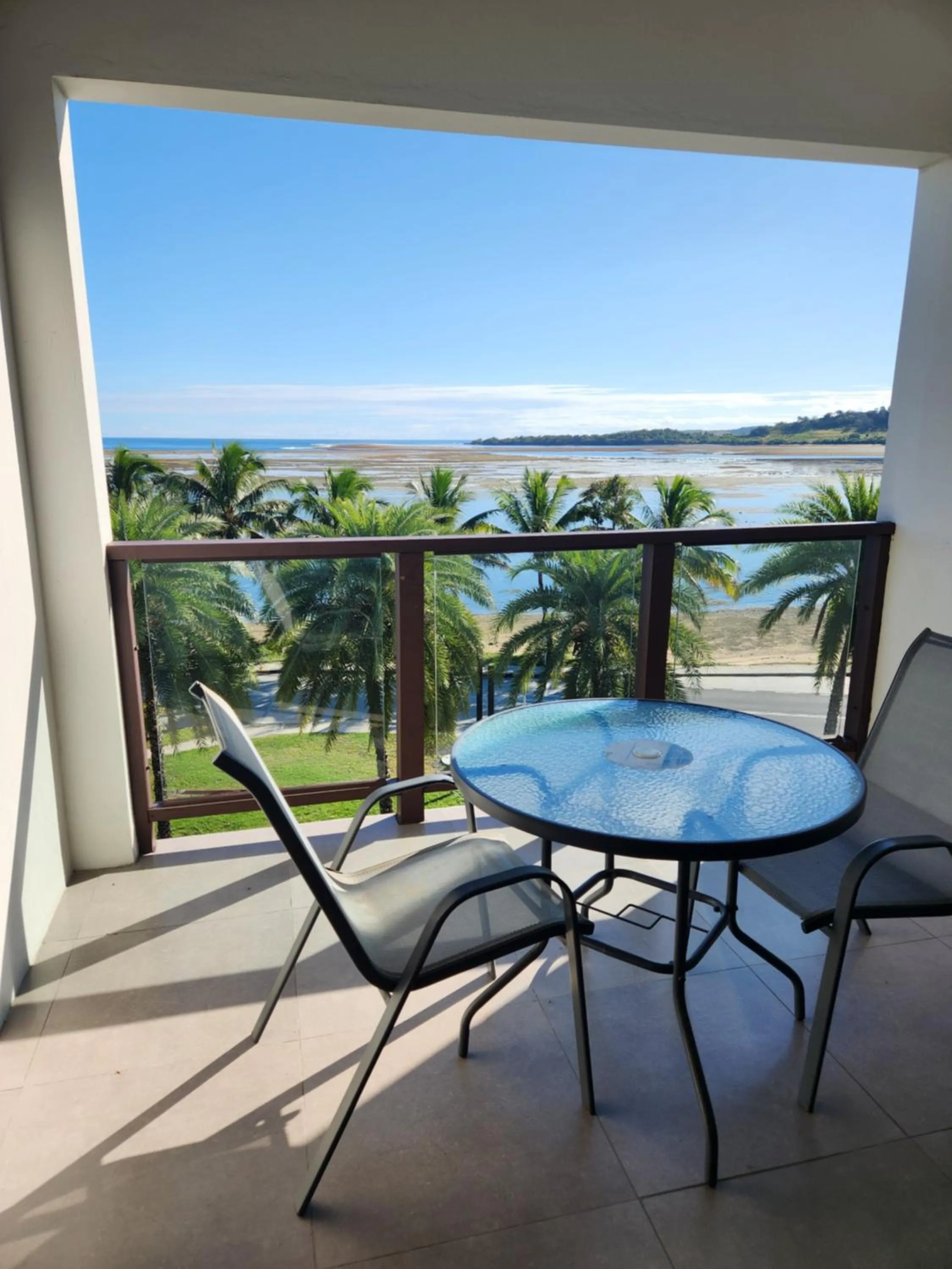 Patio in Ramada Suites By Wyndham Seafront Coral Coast