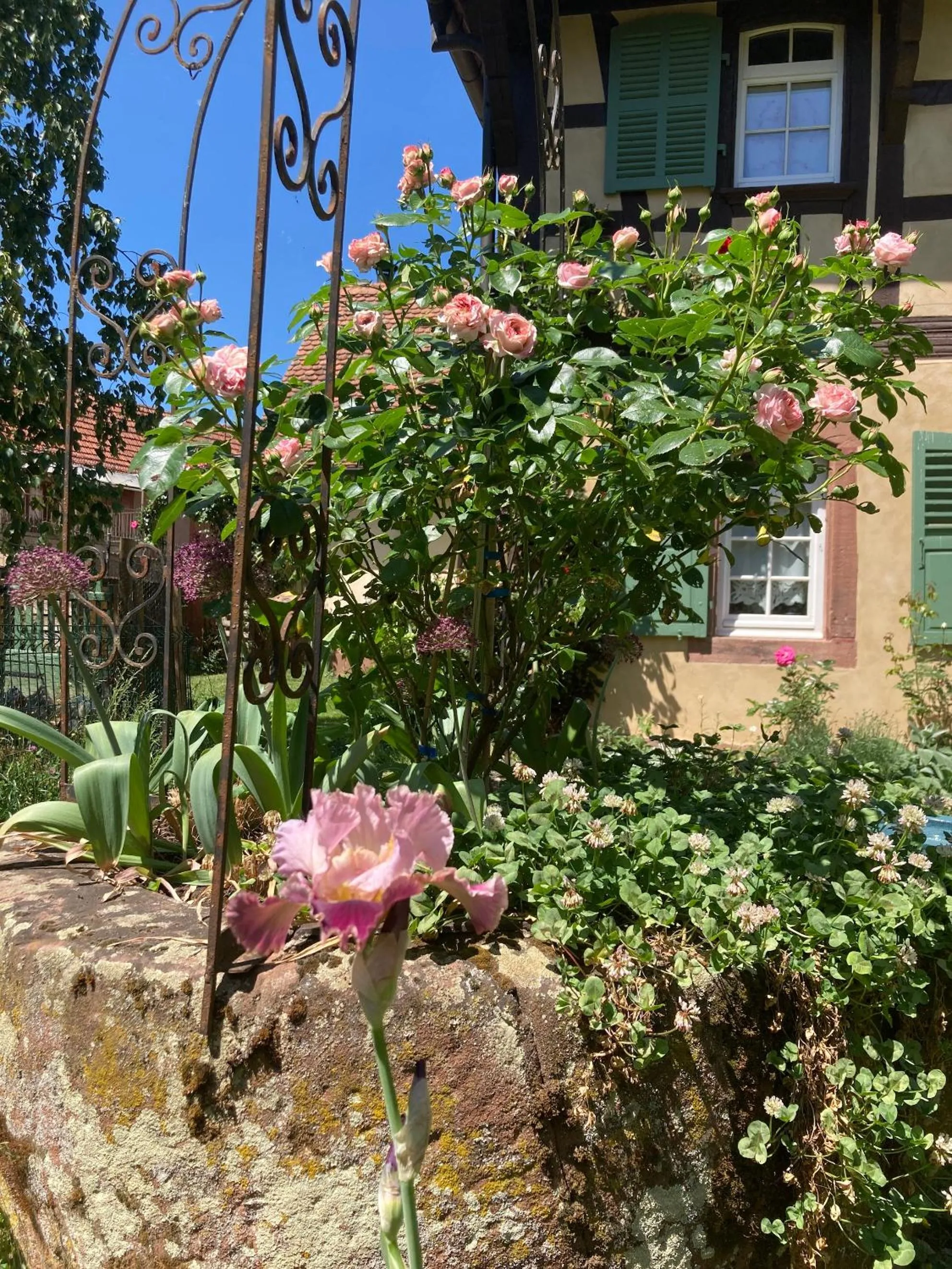 Garden in Au Fil du Temps