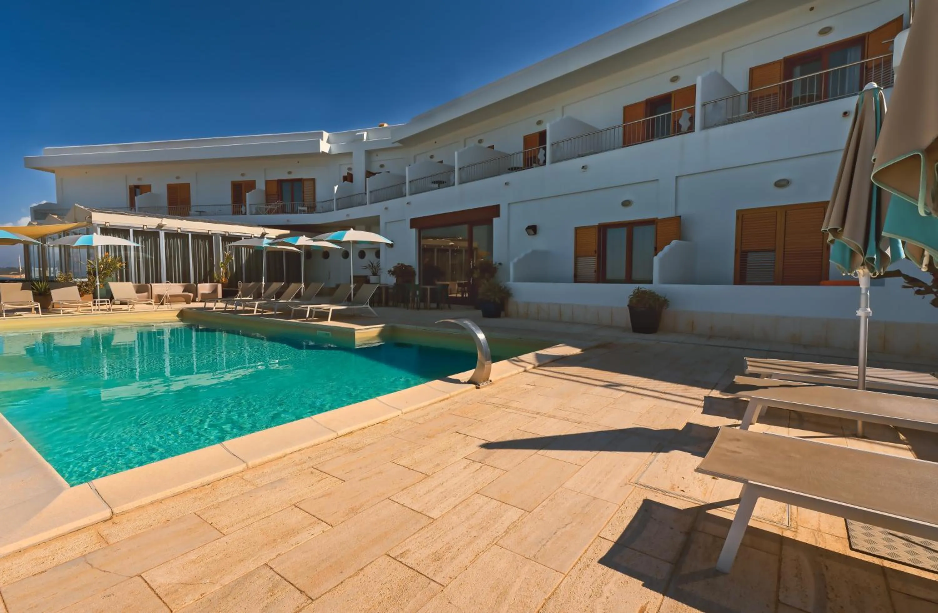 Property building in Hotel La Battigia