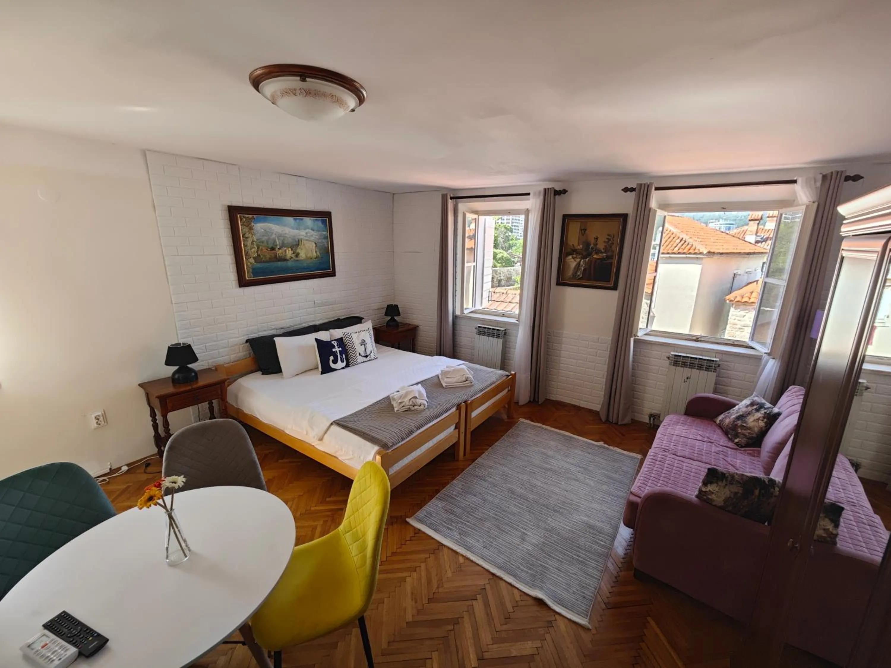 Bed in Beatrix Suites