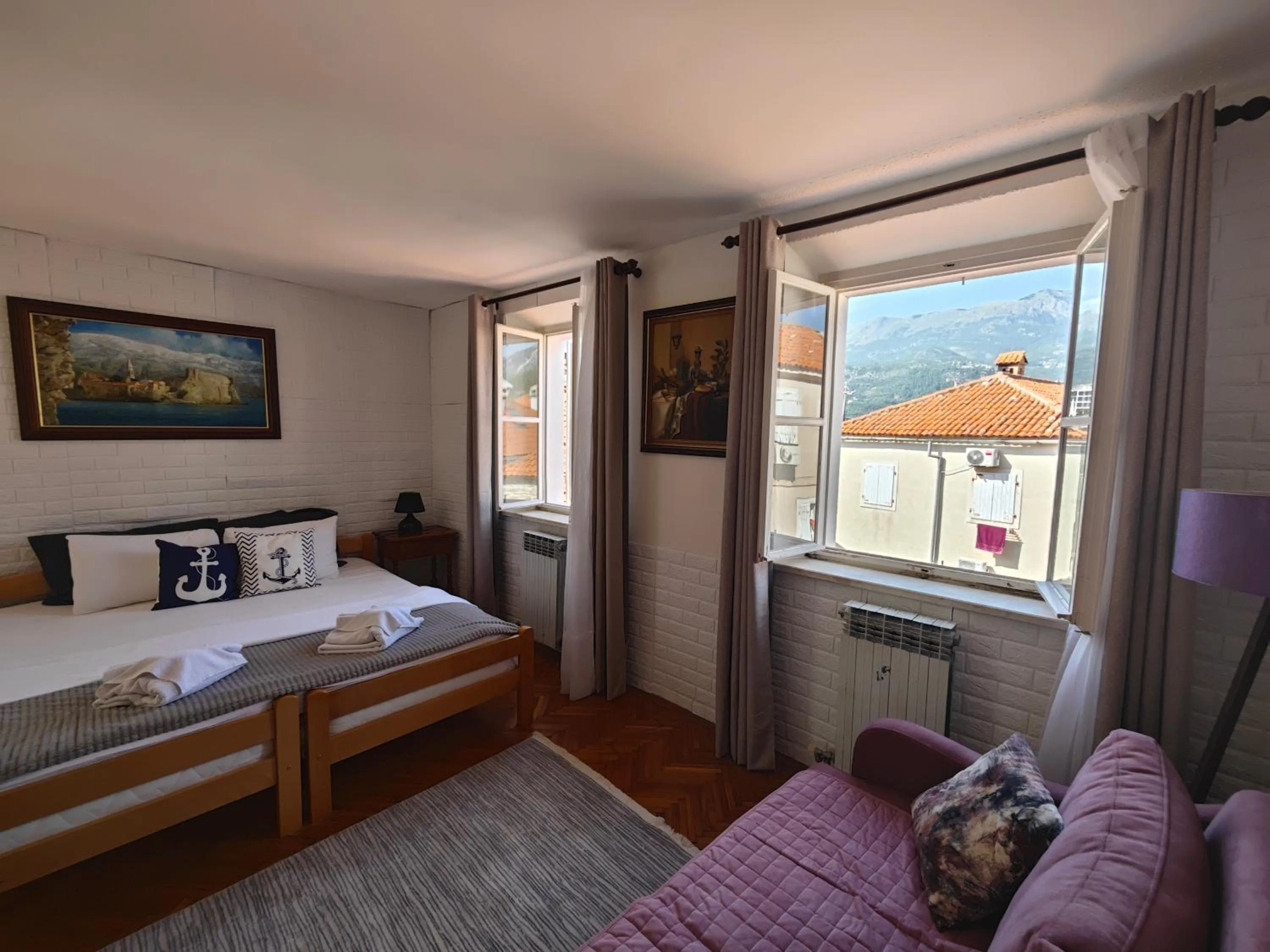 Bed in Beatrix Suites