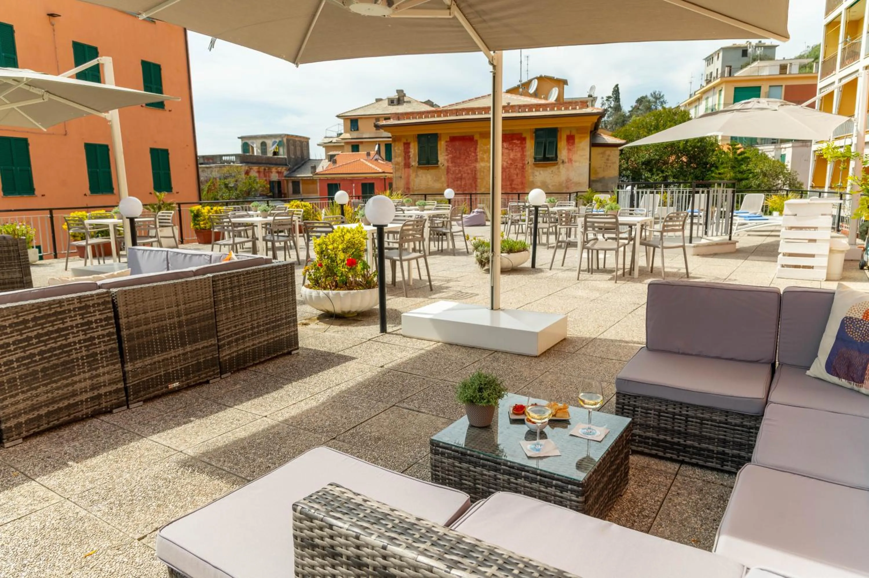 Solarium in Hotel Doria