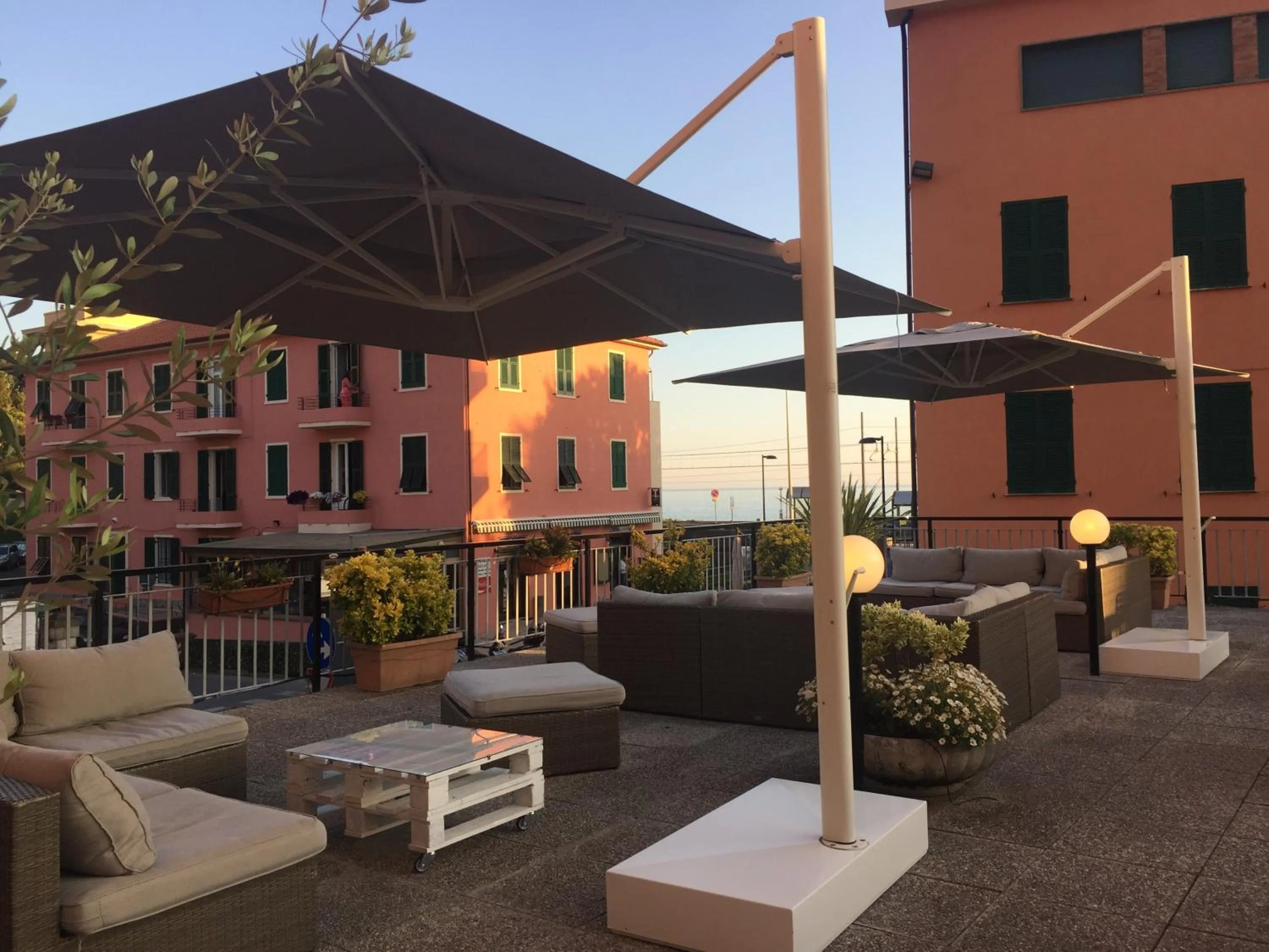 Balcony/Terrace in Hotel Doria