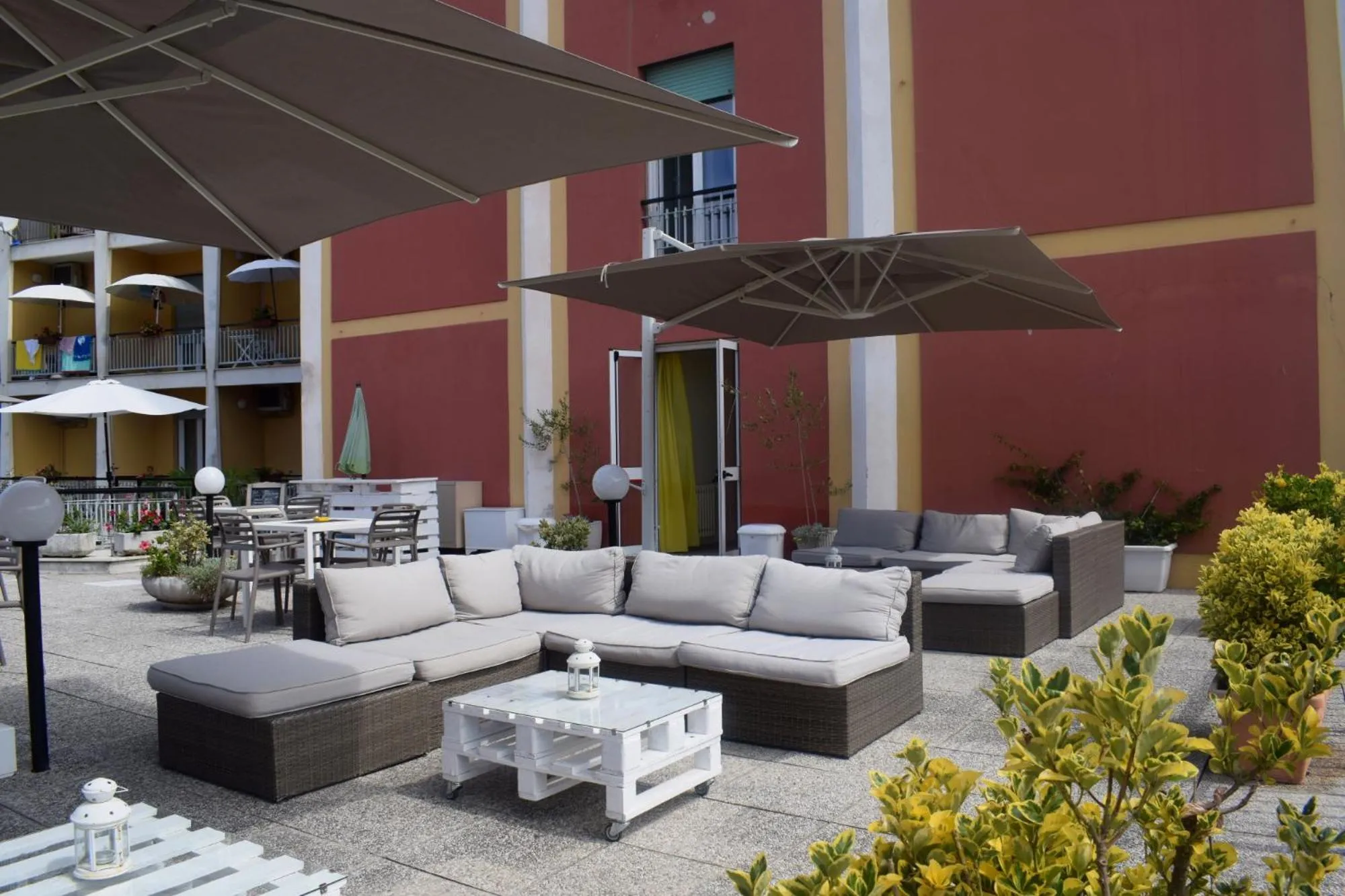 Balcony/Terrace in Hotel Doria