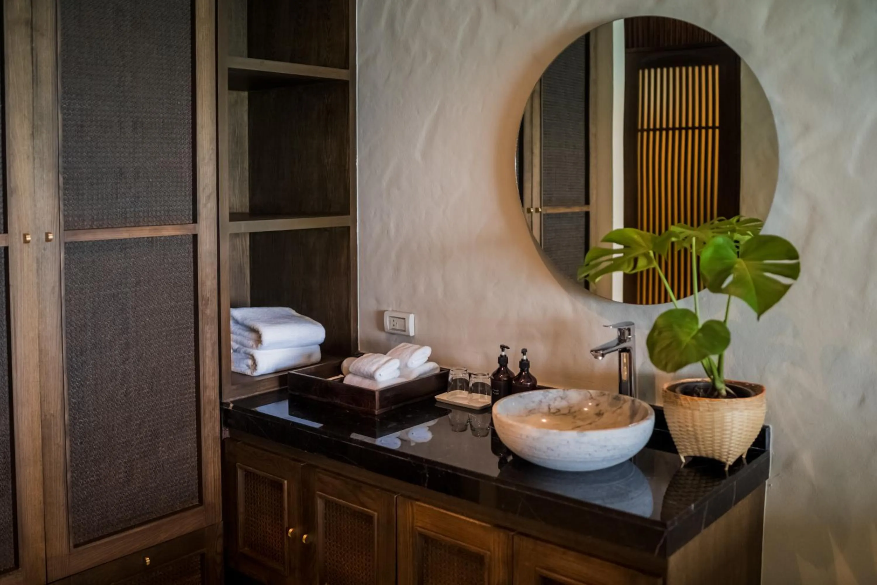 wardrobe in The Flow Samui Beach Resort