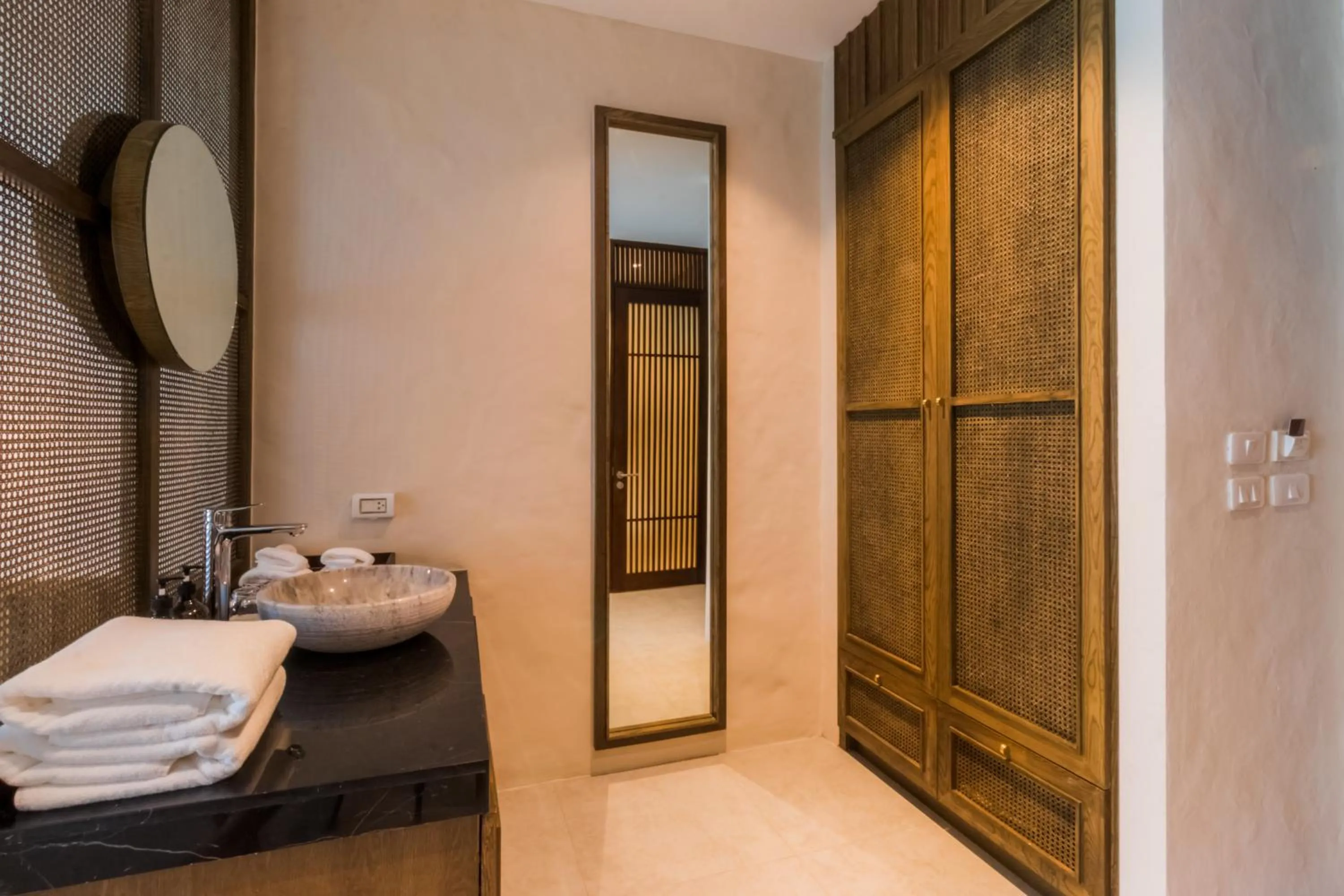 Bathroom in The Flow Samui Beach Resort