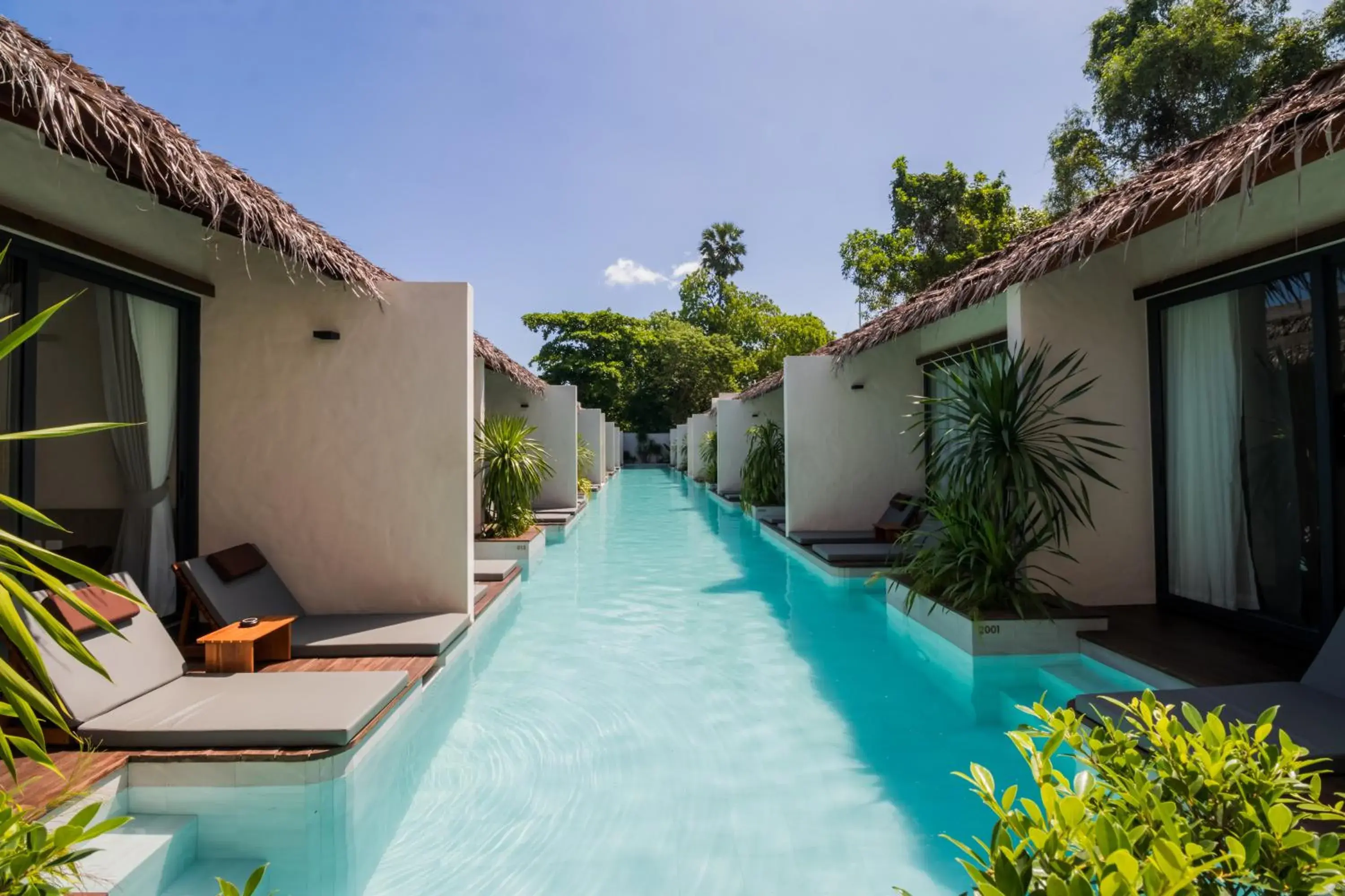 Swimming pool in The Flow Samui Beach Resort Swimming pool in The Flow Samui Beach Resort