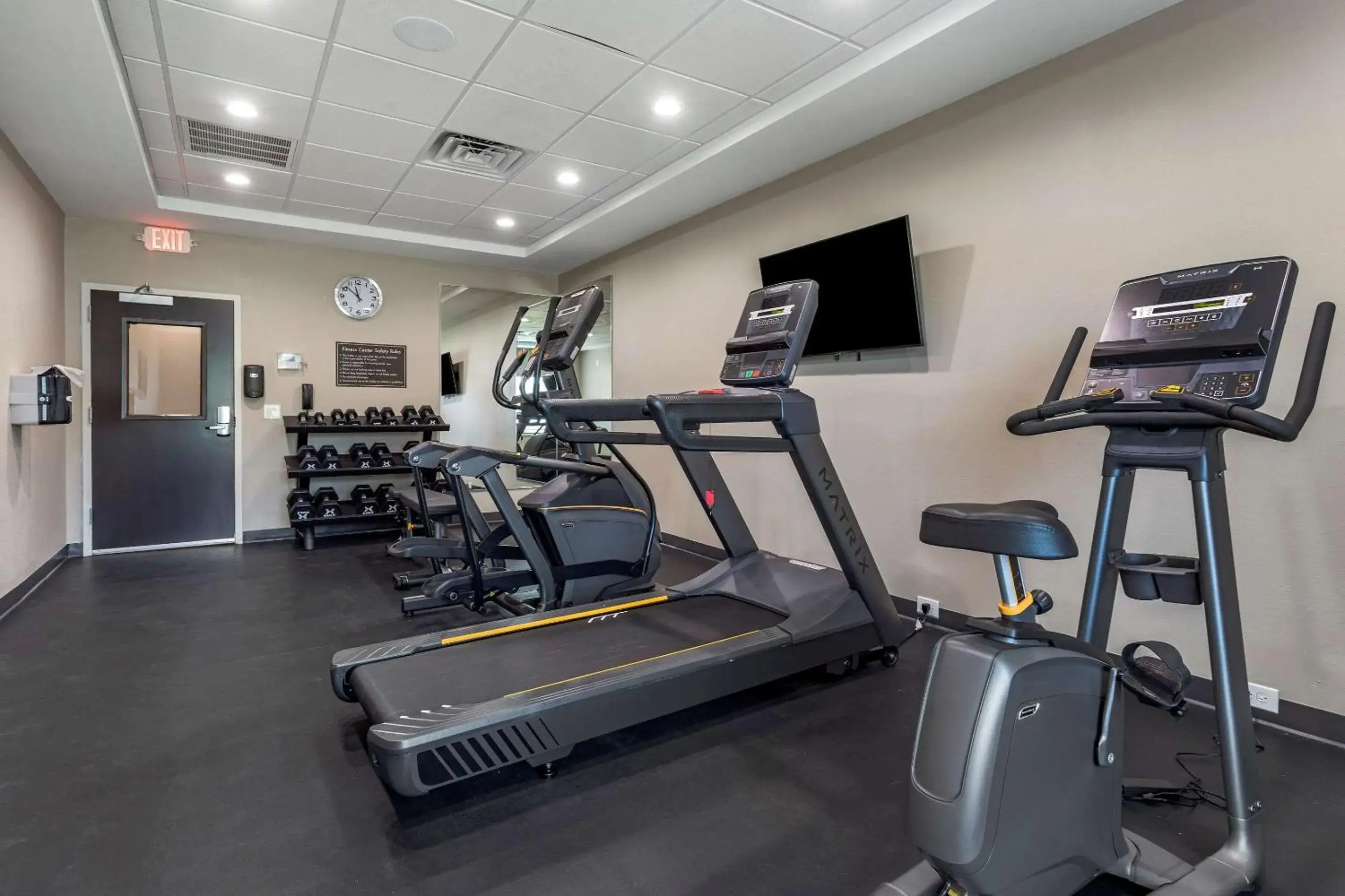 Fitness centre/facilities in Sleep Inn & Suites Crosby Fitness centre/facilities in Sleep Inn & Suites Crosby