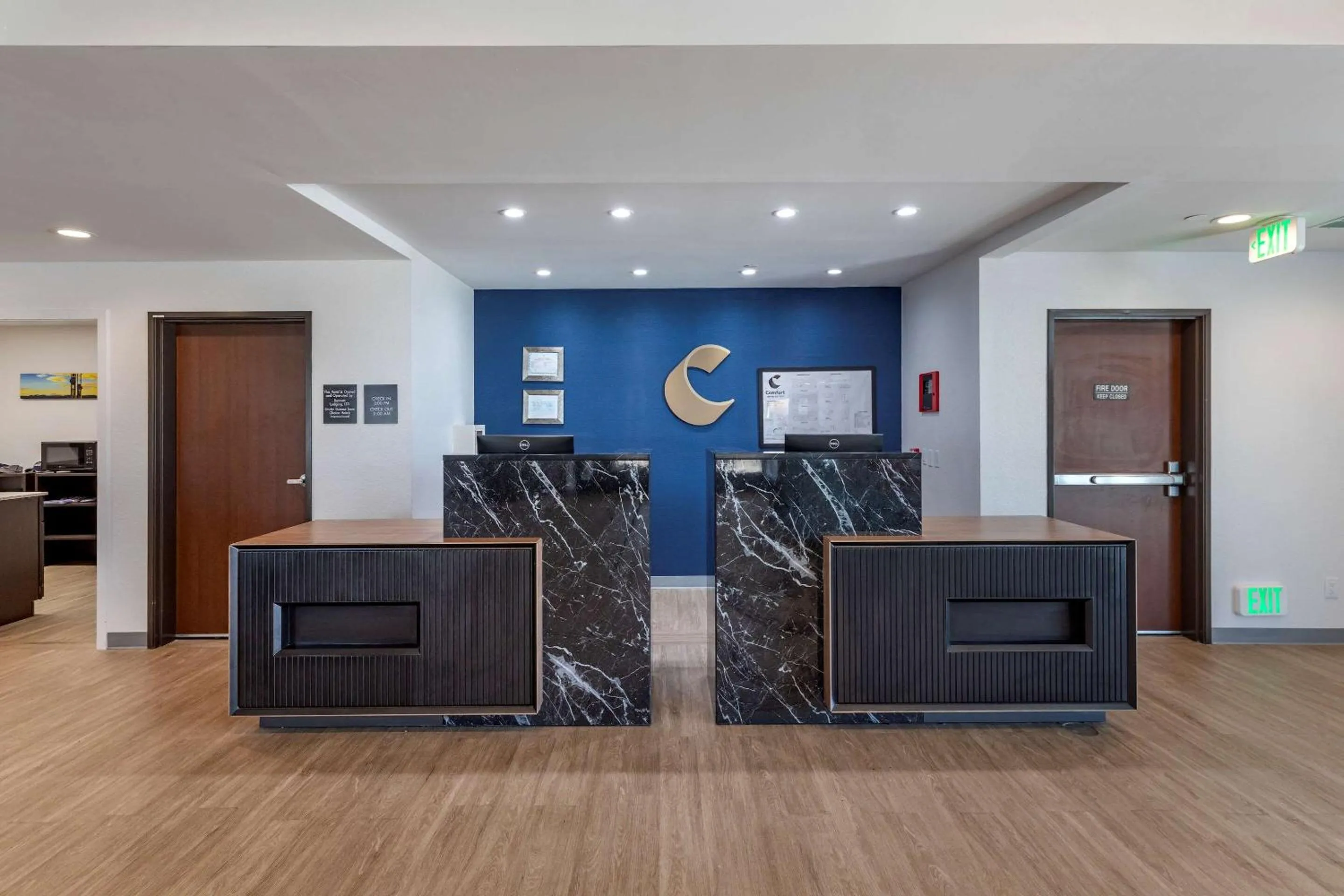 Lobby or reception in Comfort Inn & Suites Bennett