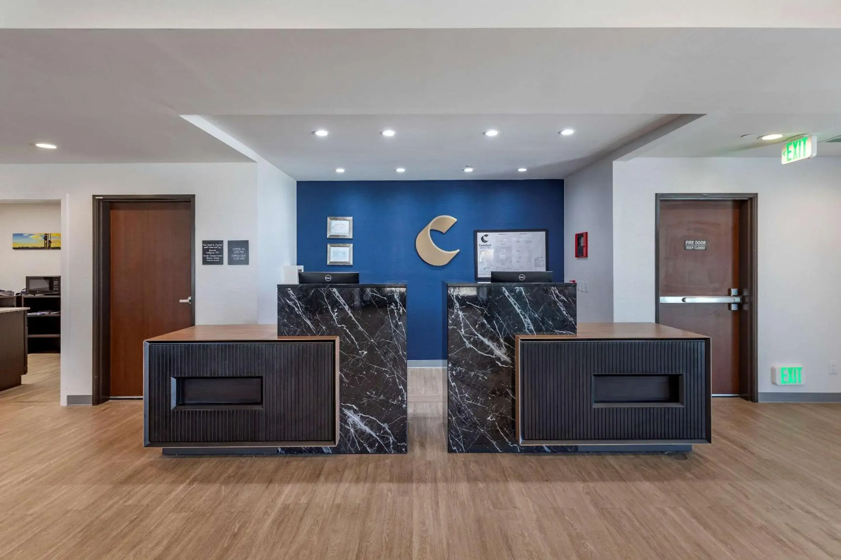 Lobby or reception in Comfort Inn & Suites Bennett Lobby or reception in Comfort Inn & Suites Bennett