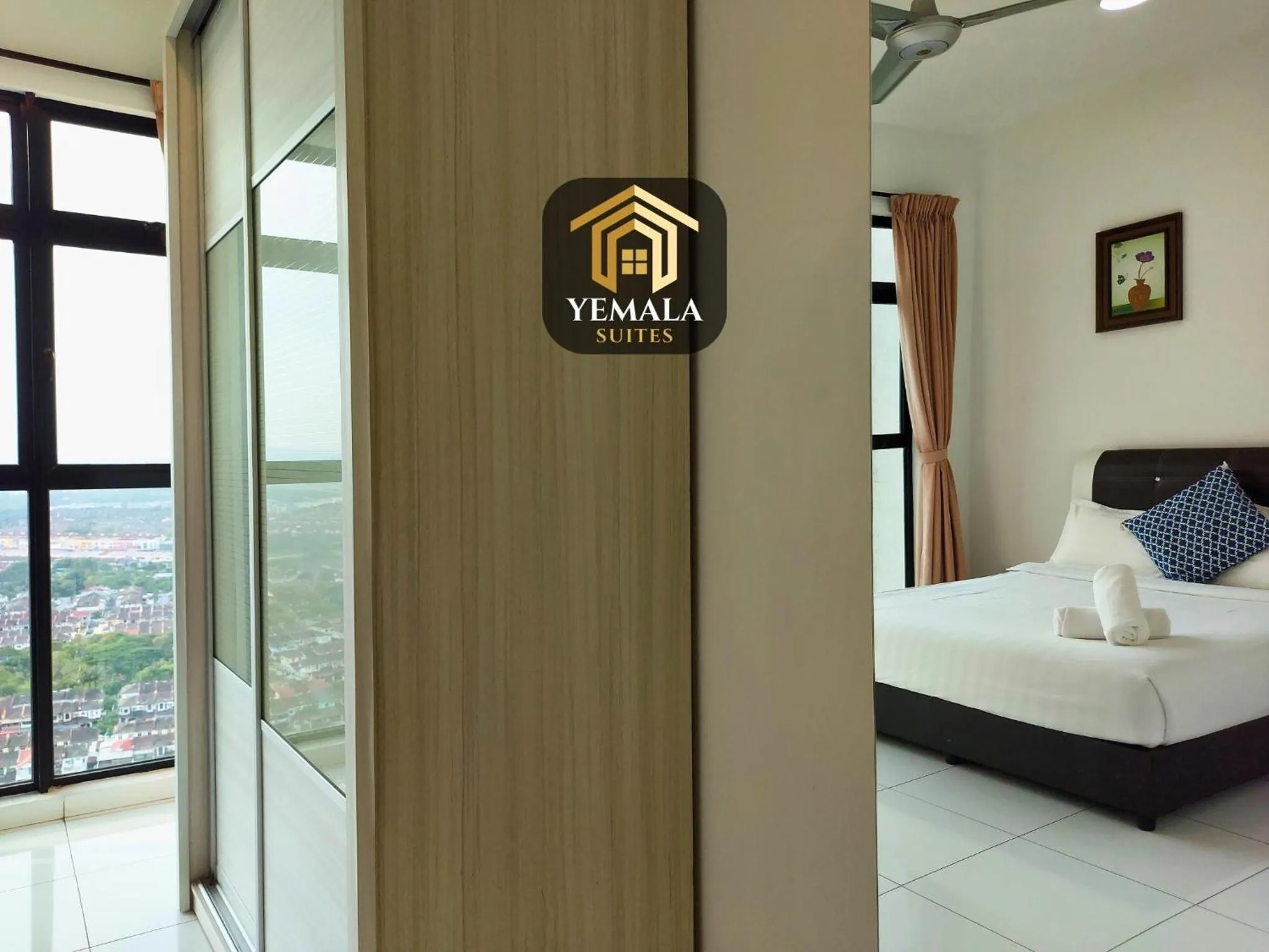 Bed in Yemala Suites at Skyloft - Johor