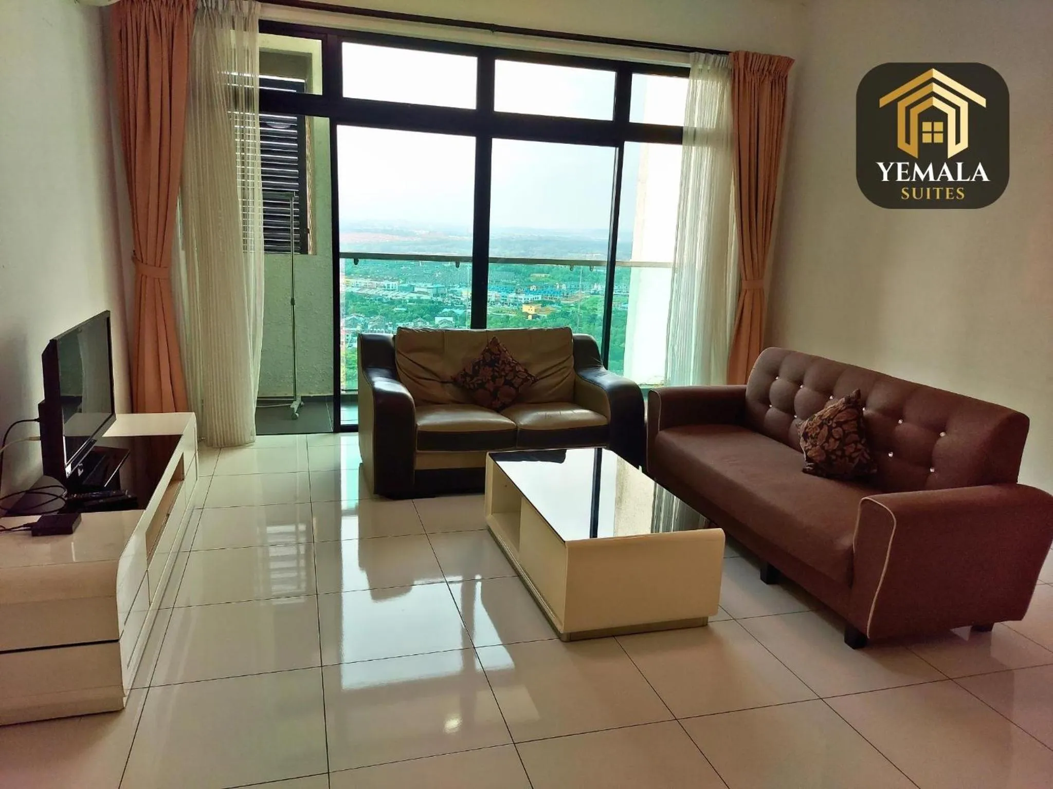 Living room in Yemala Suites at Skyloft - Johor