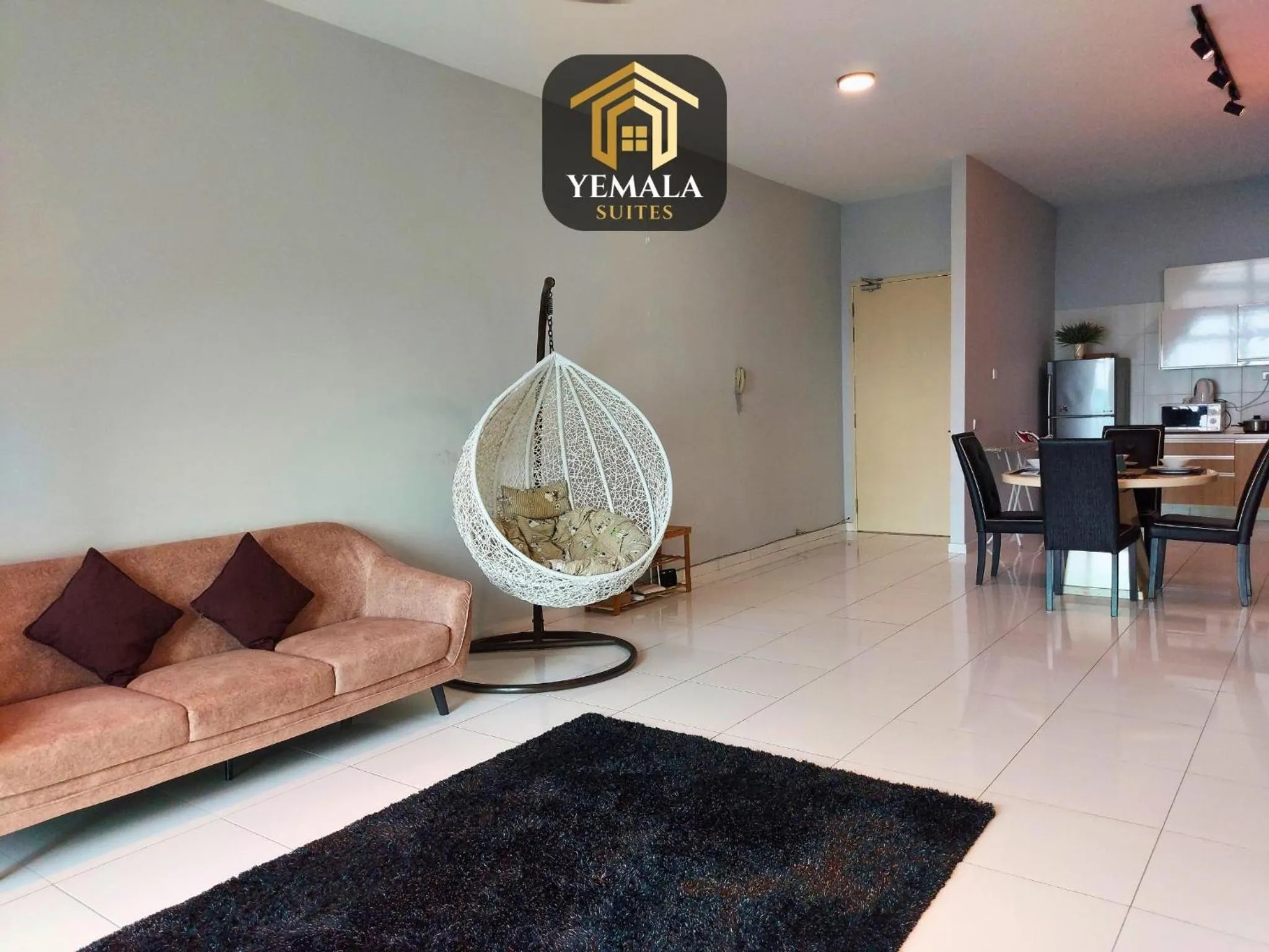 Living room in Yemala Suites at Skyloft - Johor