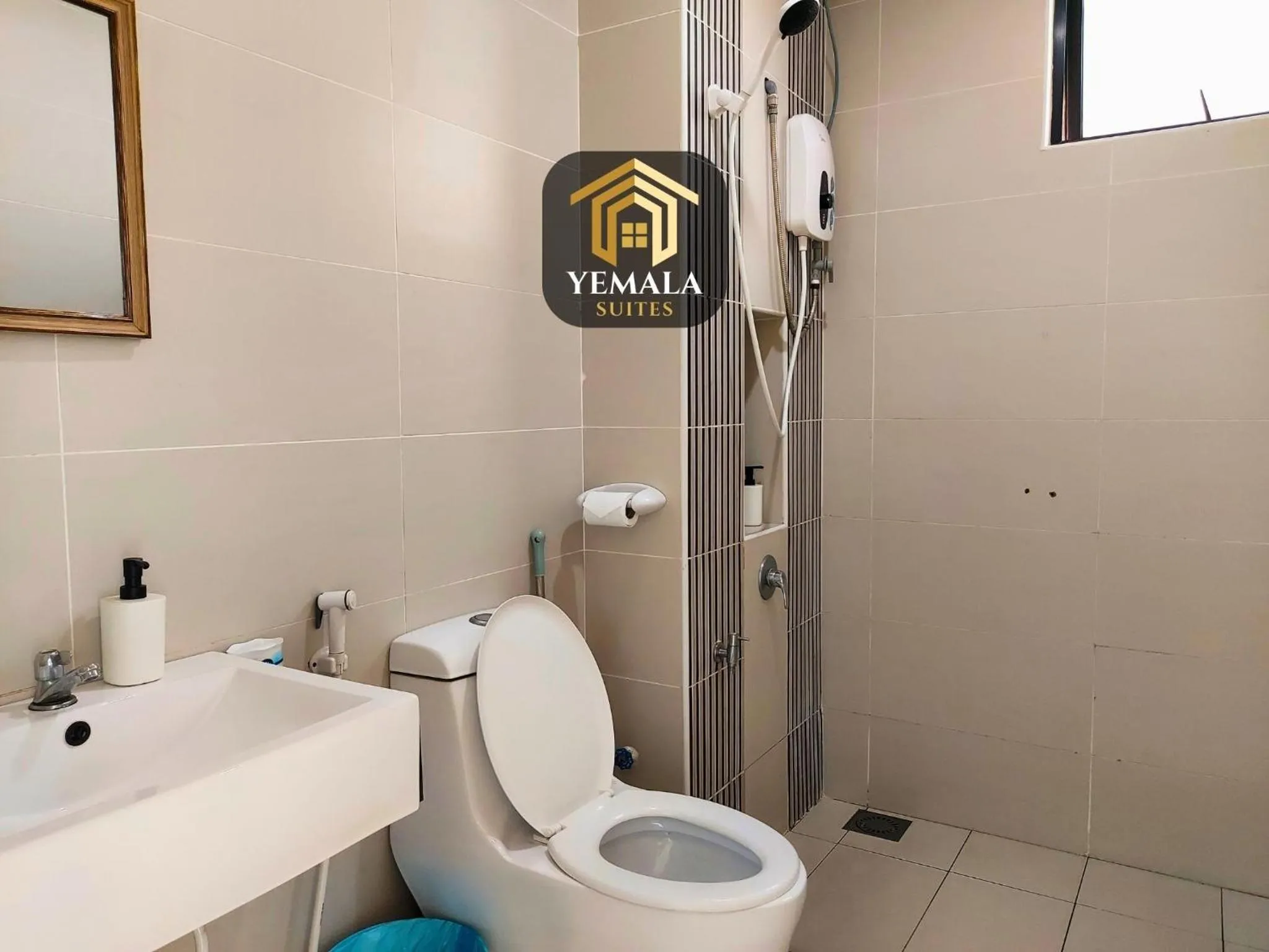 Shower in Yemala Suites at Skyloft - Johor