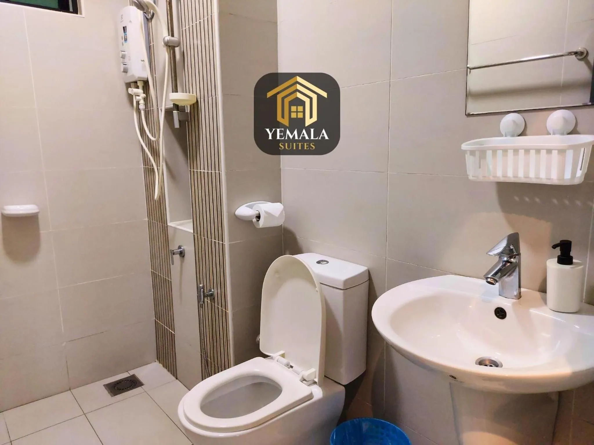Shower in Yemala Suites at Skyloft - Johor