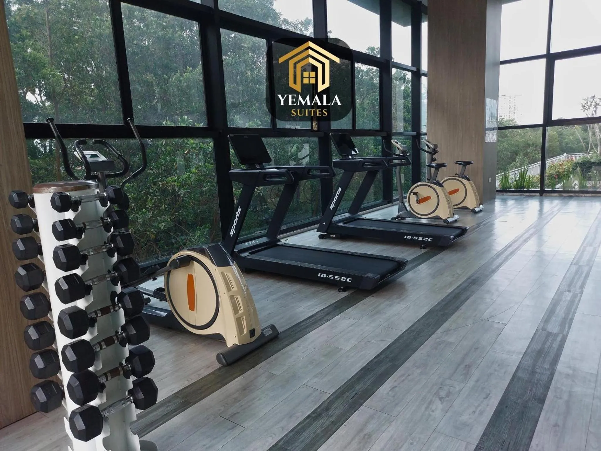 Fitness centre/facilities in Yemala Suites at Skyloft - Johor