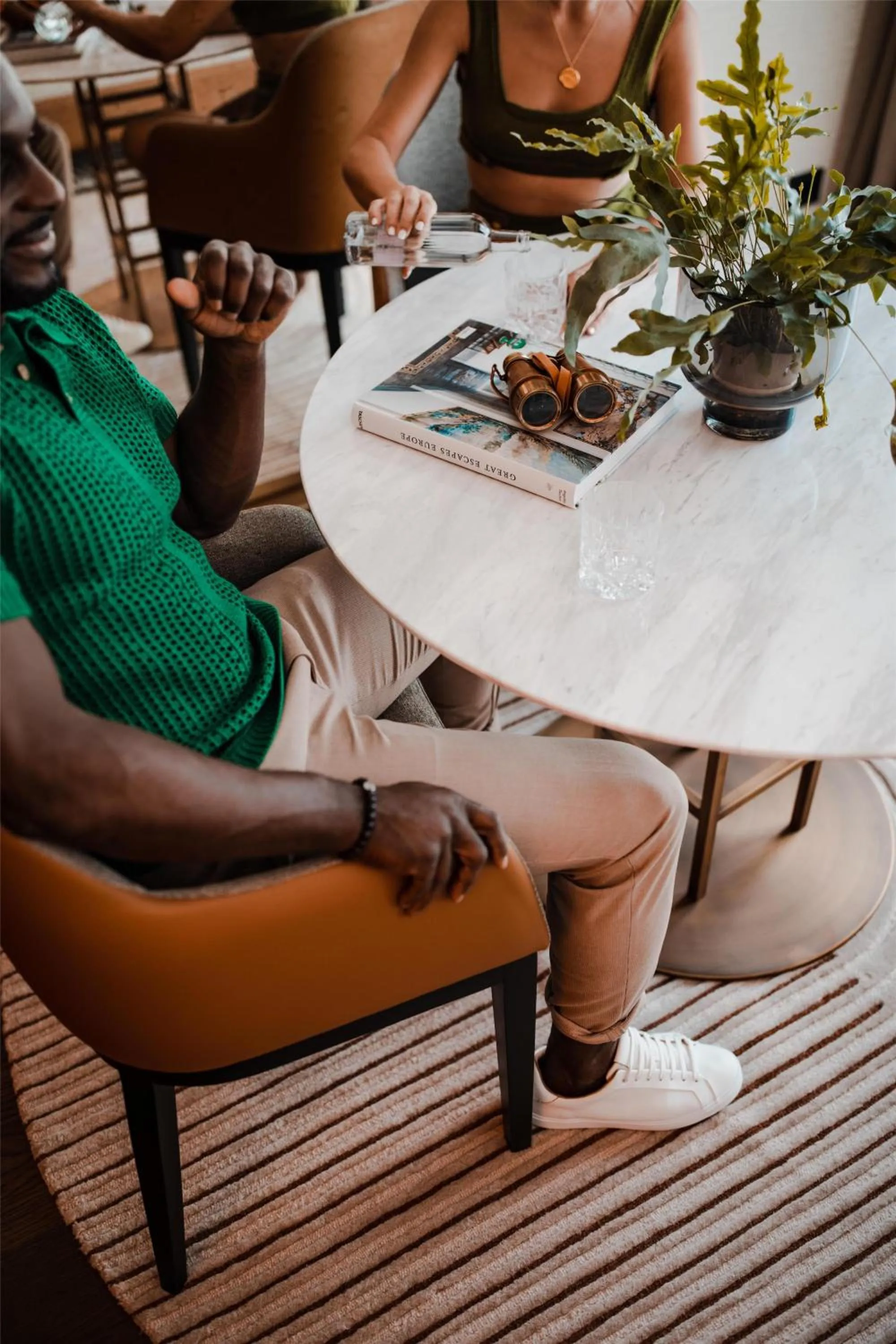 Living room in Thompson Madrid, by Hyatt